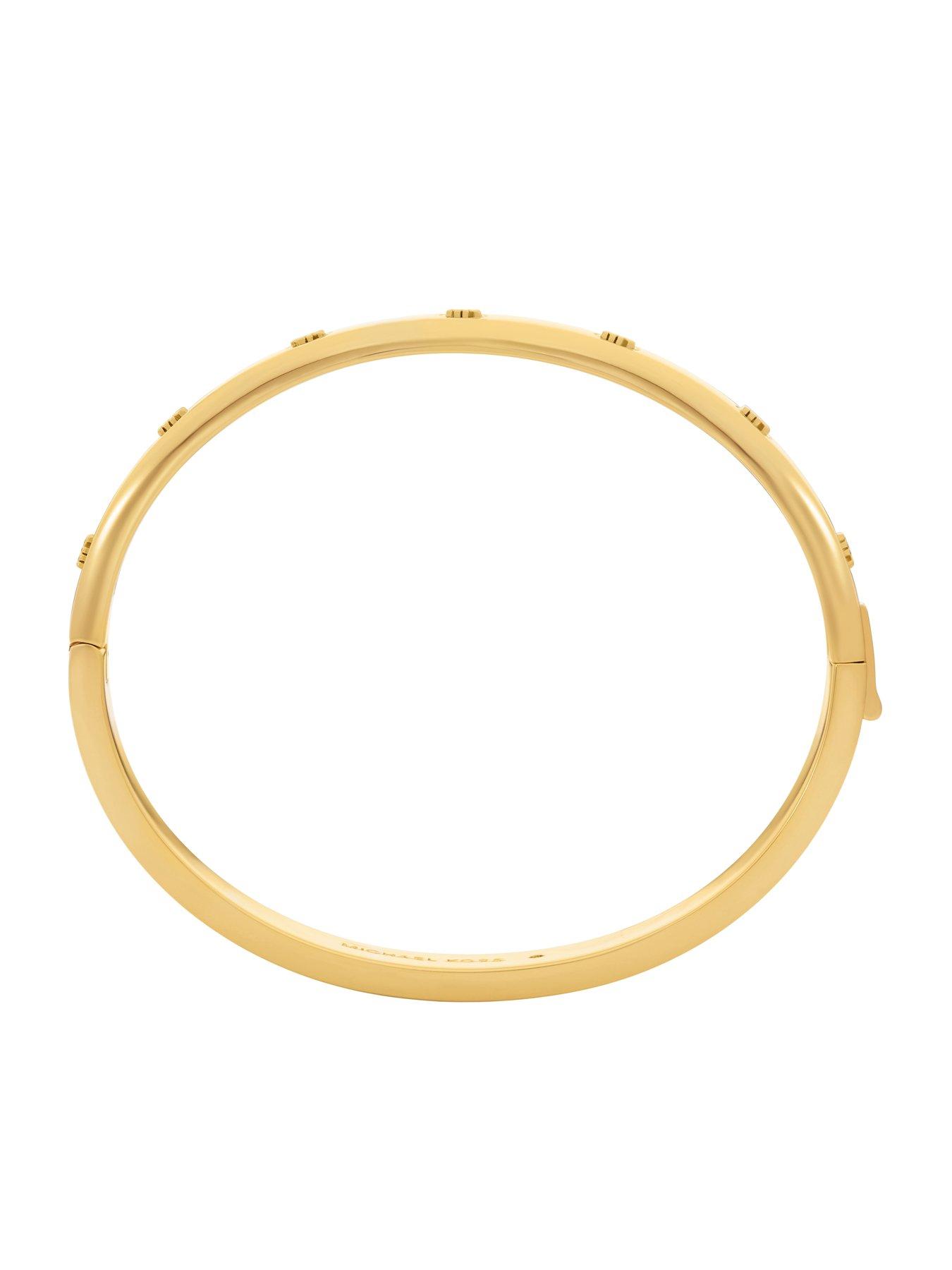 Image 2 of 3 of Michael Kors Womens Logo Bangle Bracelet, MKJ8615710