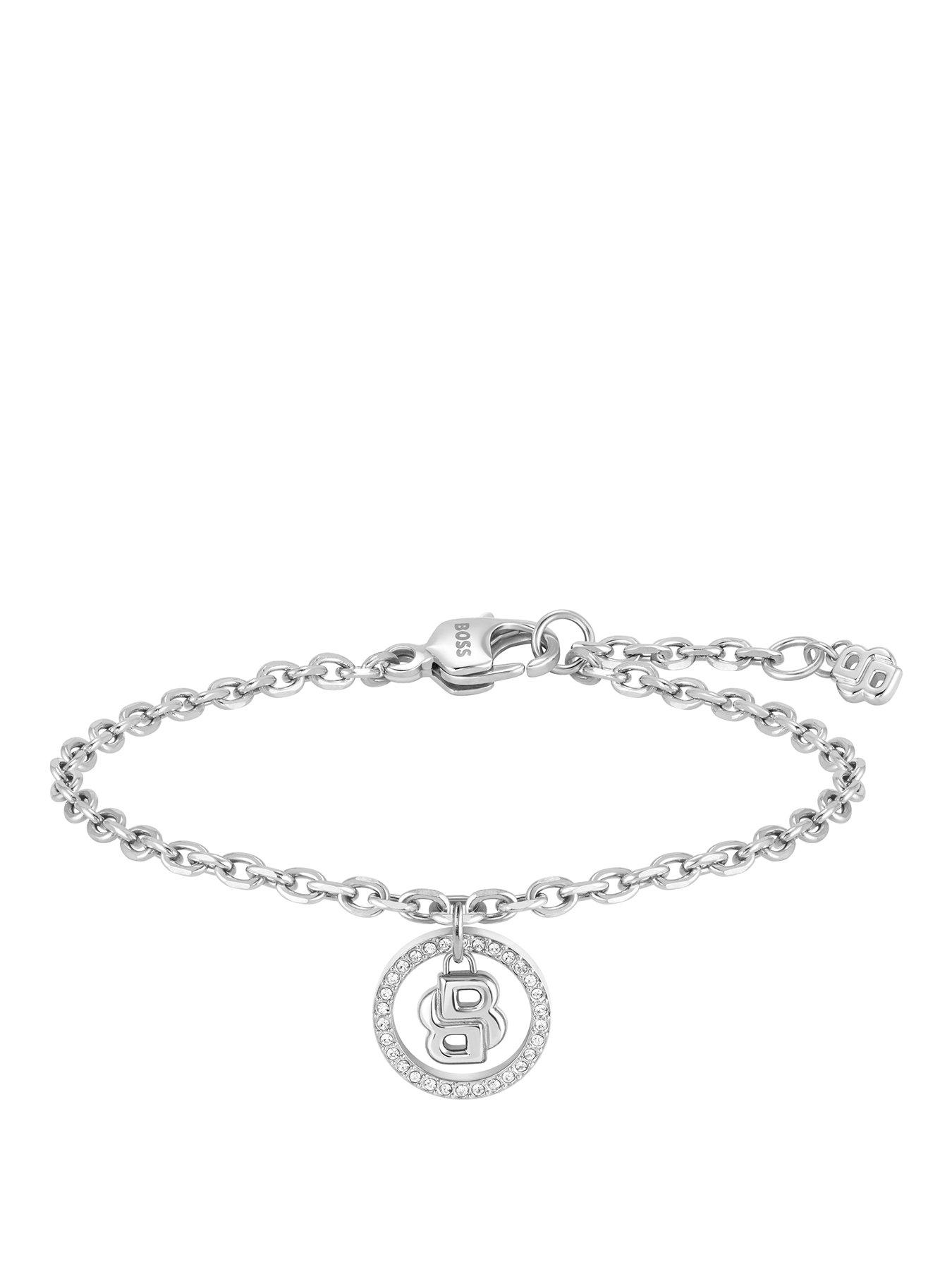 Image 1 of 7 of BOSS Ladies Double B Divine Stainless Steel Bracelet