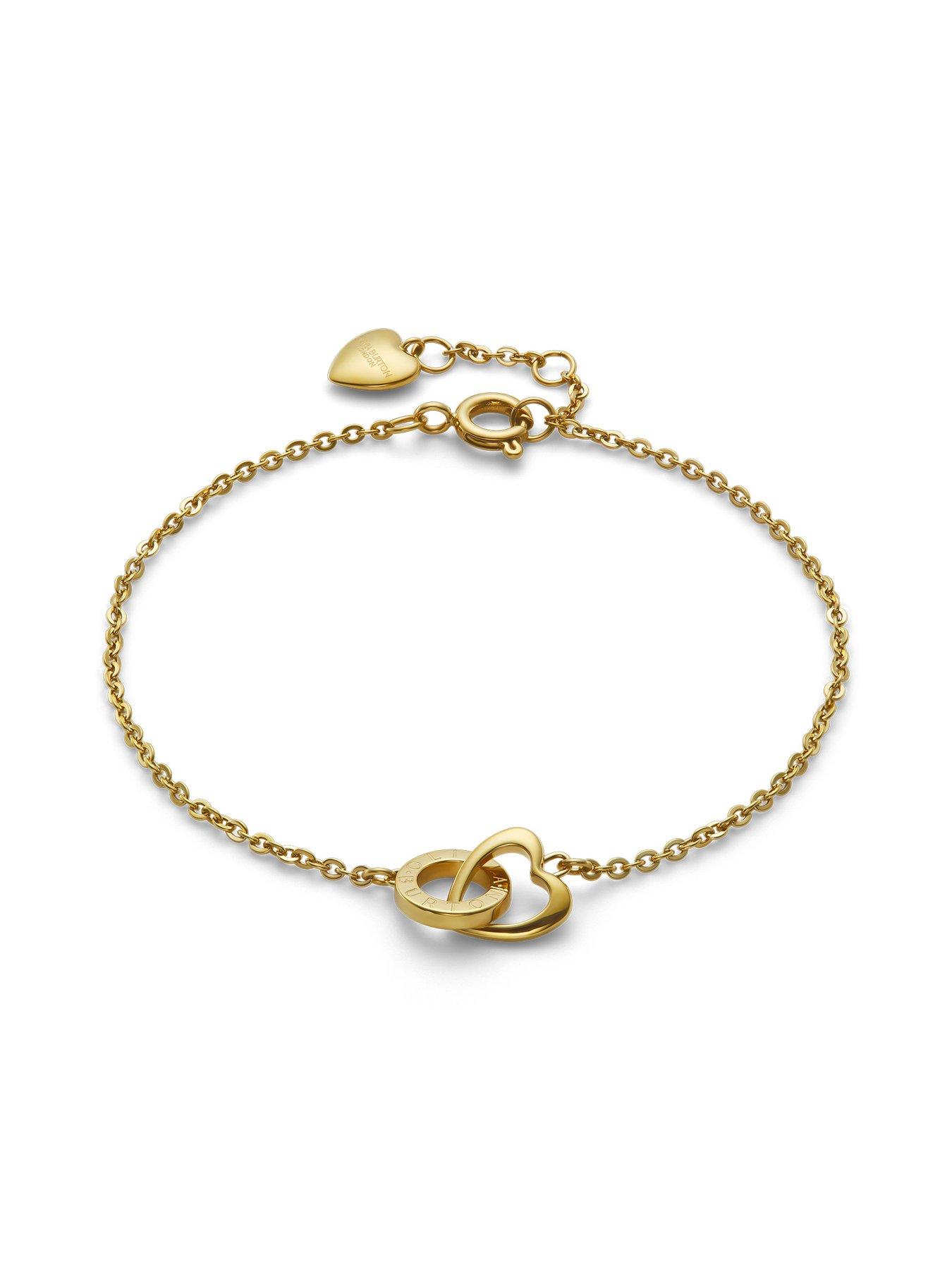 Image 2 of 7 of Olivia Burton Gold IP Kindred Interlink Bracelet