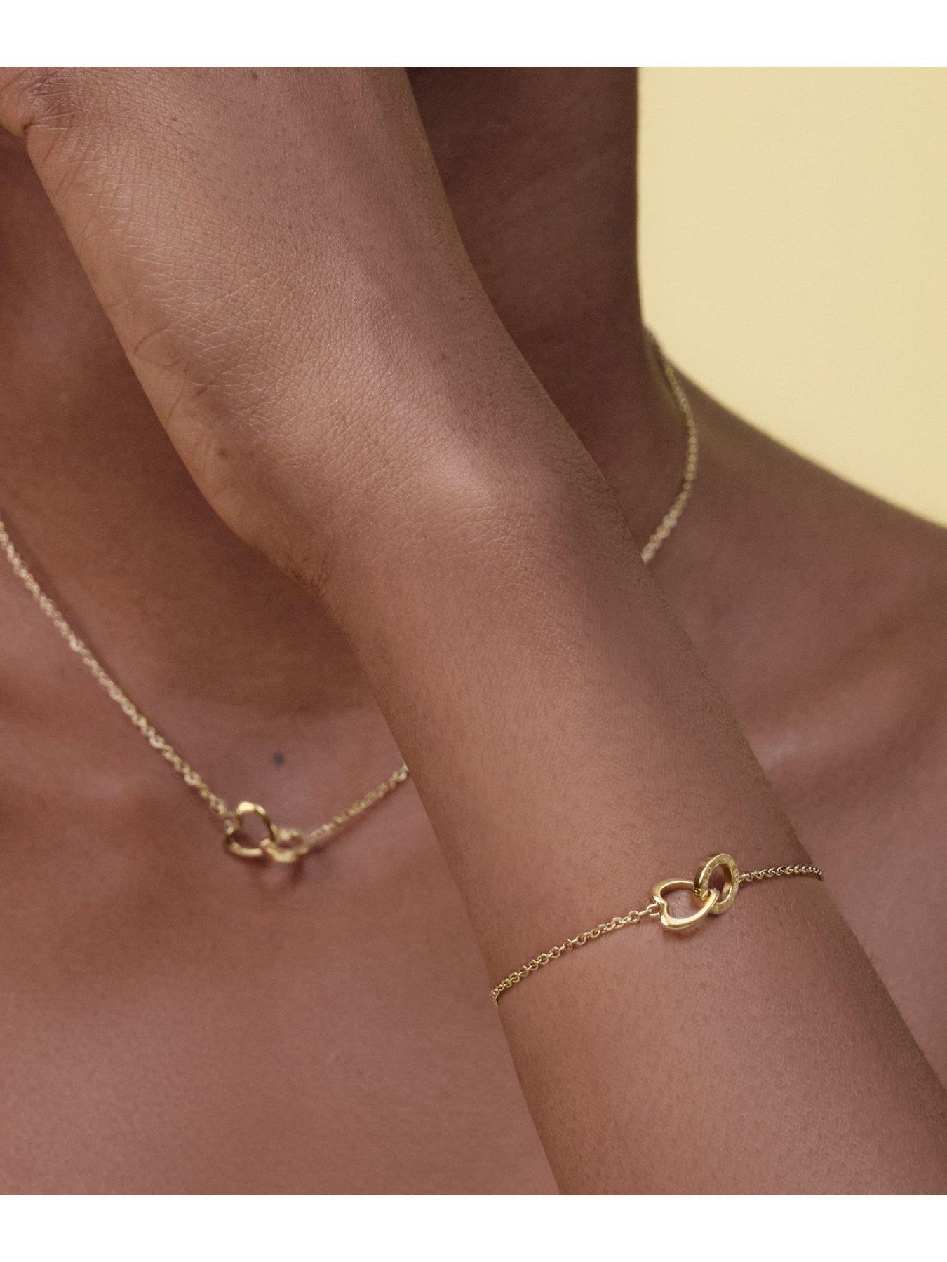 Image 3 of 7 of Olivia Burton Gold IP Kindred Interlink Bracelet