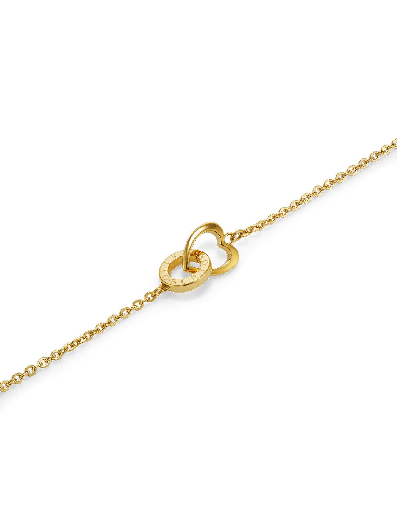 Image 4 of 7 of Olivia Burton Gold IP Kindred Interlink Bracelet