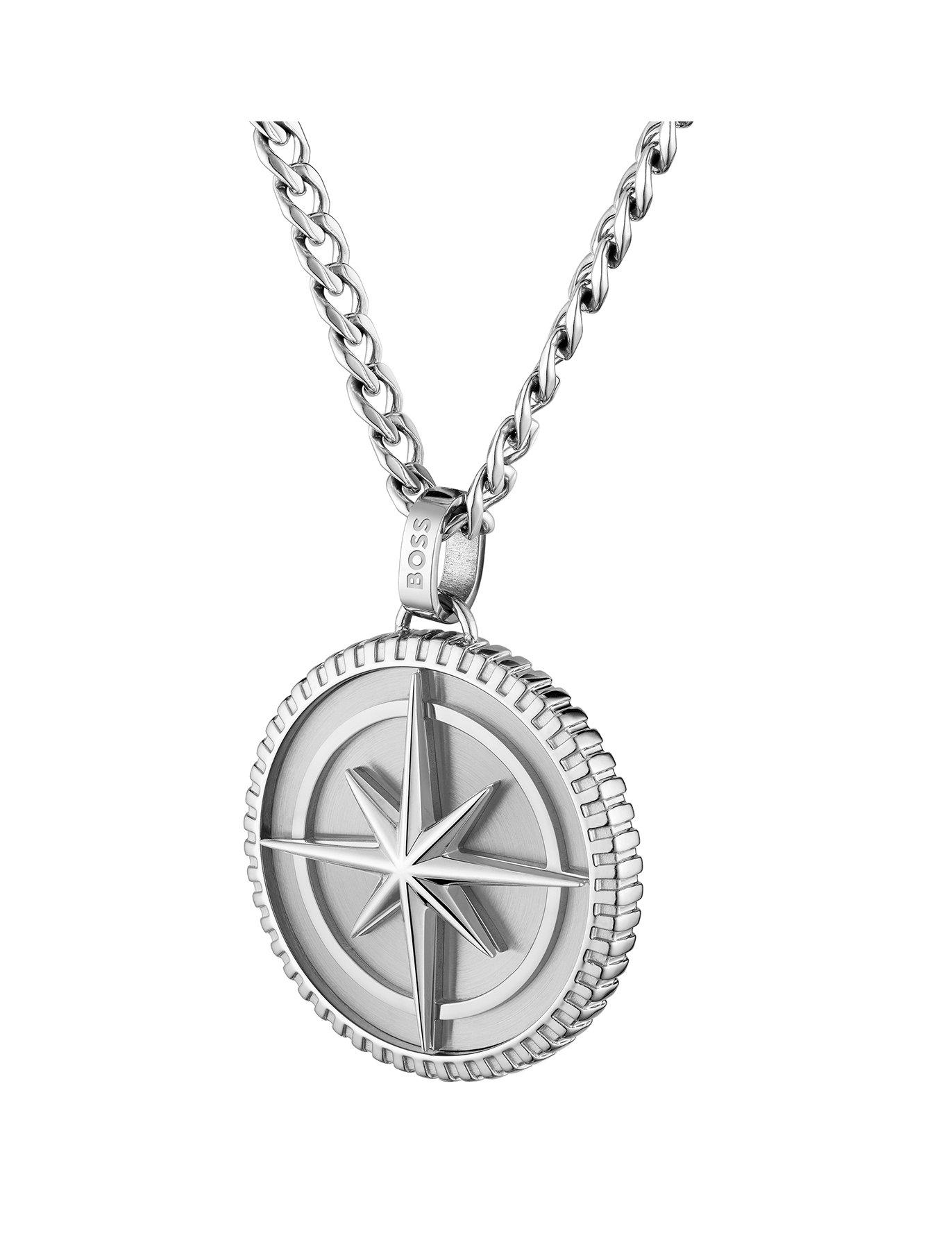 Image 1 of 7 of BOSS Gents North Stainless Steel Necklace