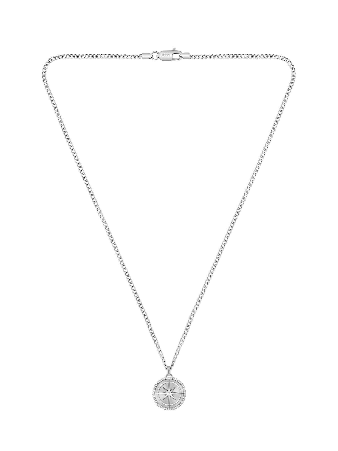 Image 2 of 7 of BOSS Gents North Stainless Steel Necklace