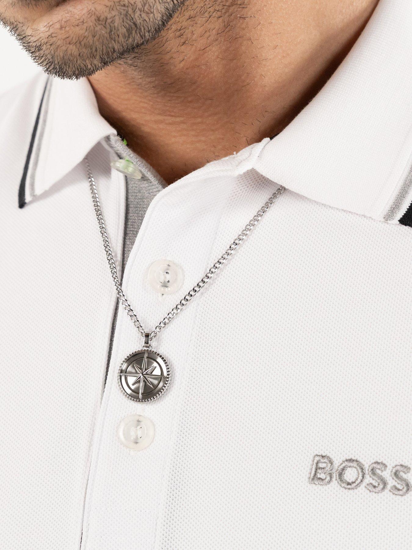 Image 5 of 7 of BOSS Gents North Stainless Steel Necklace
