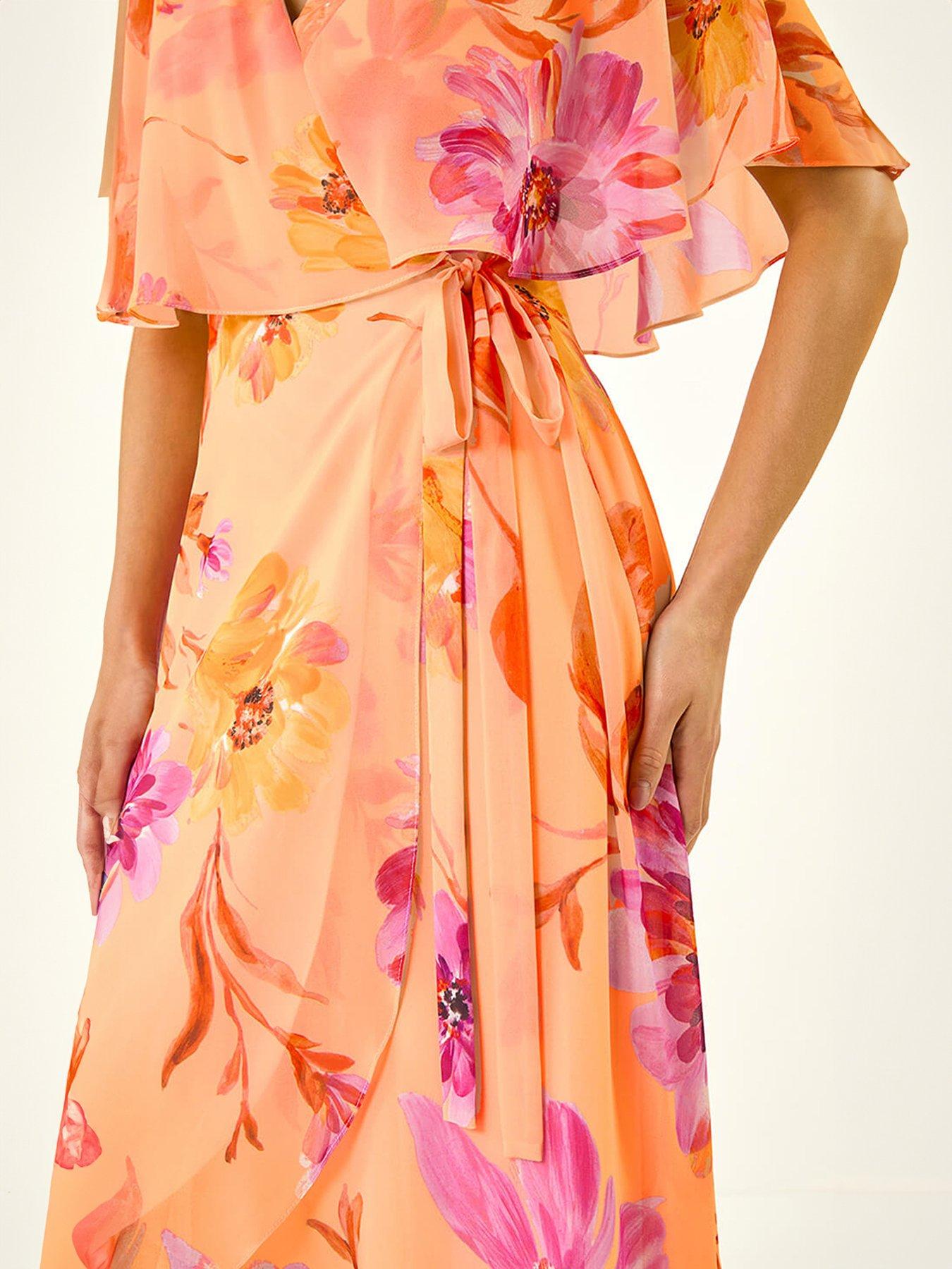  image of roman-petite-tie-front-dress