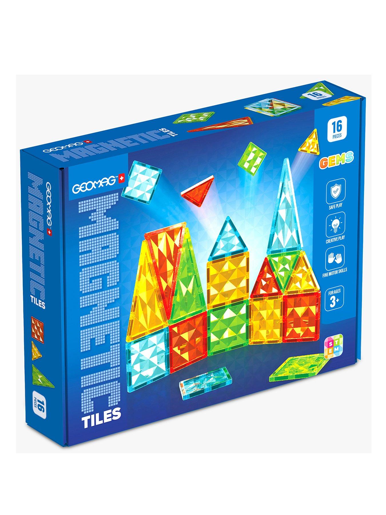 geomag-magnetic-tiles-gems-16-pcs