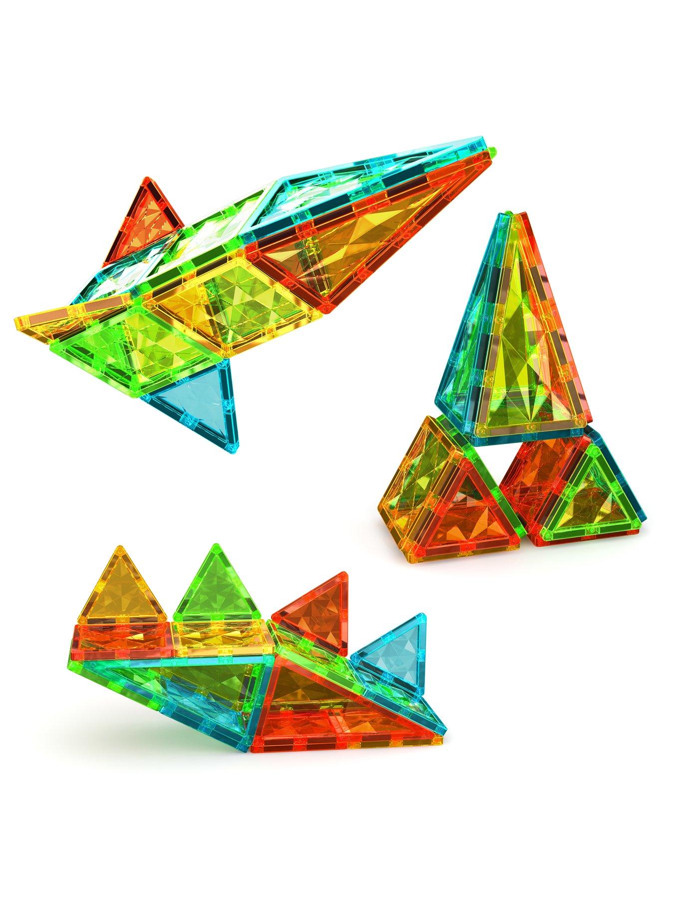 Image 2 of 7 of Geomag Magnetic Tiles Gems 16 pcs