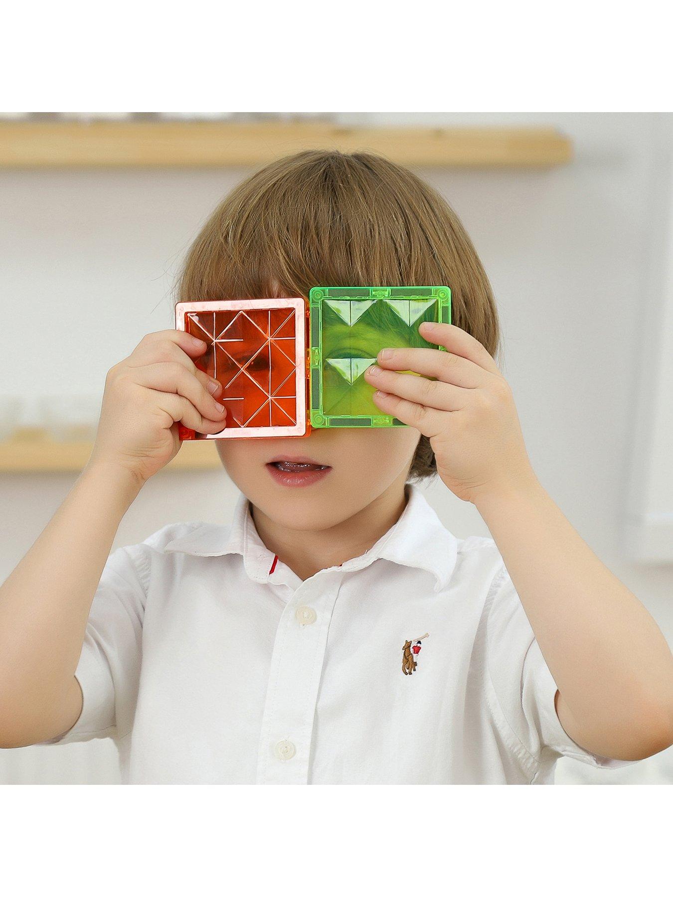 Image 7 of 7 of Geomag Magnetic Tiles Gems 16 pcs