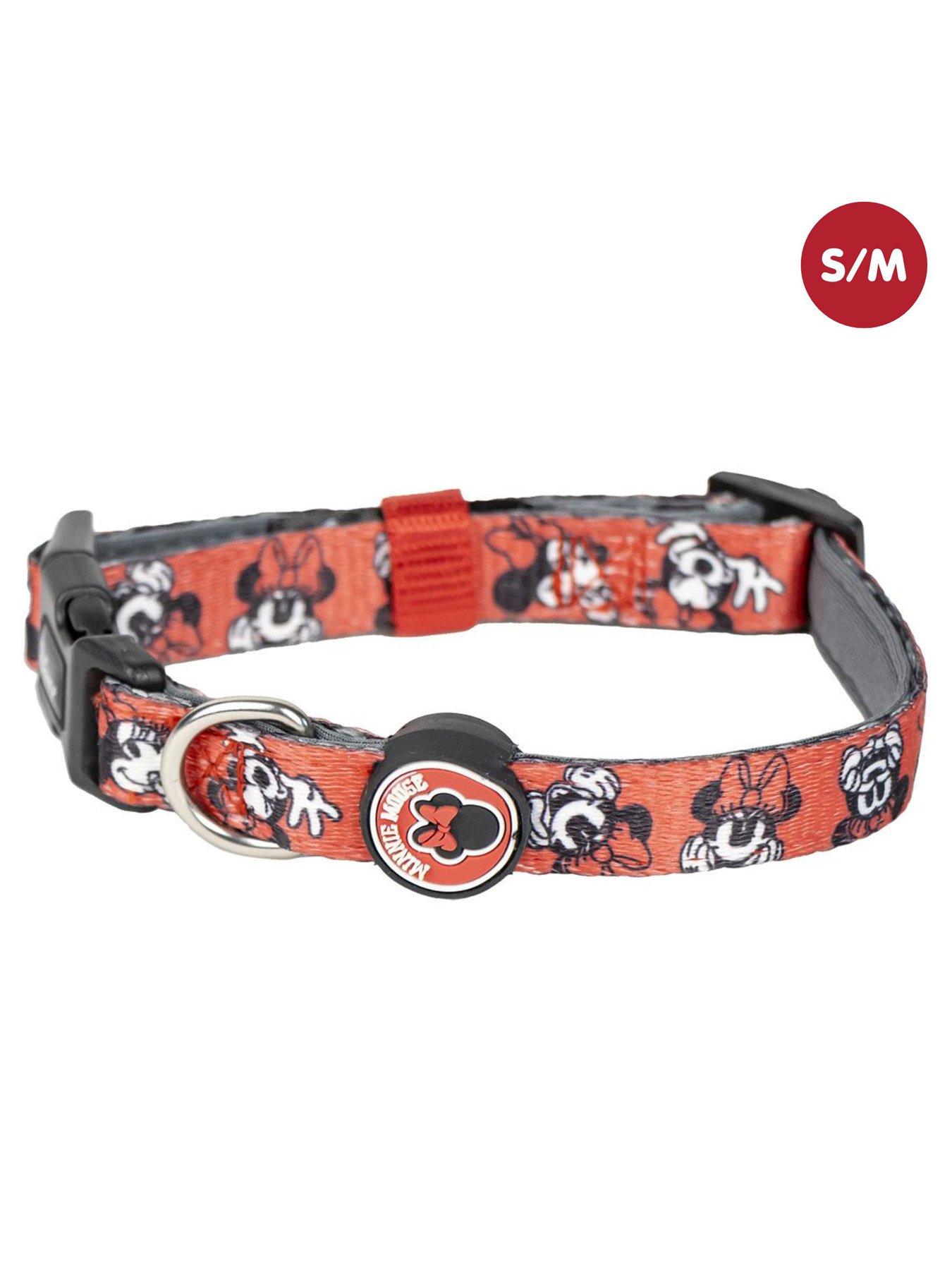front image of disney-minnie-mouse-dog-collar
