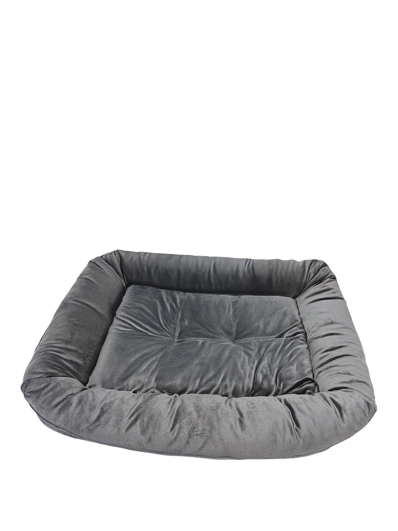 stillFront image of zoon-velvet-dog-mattress