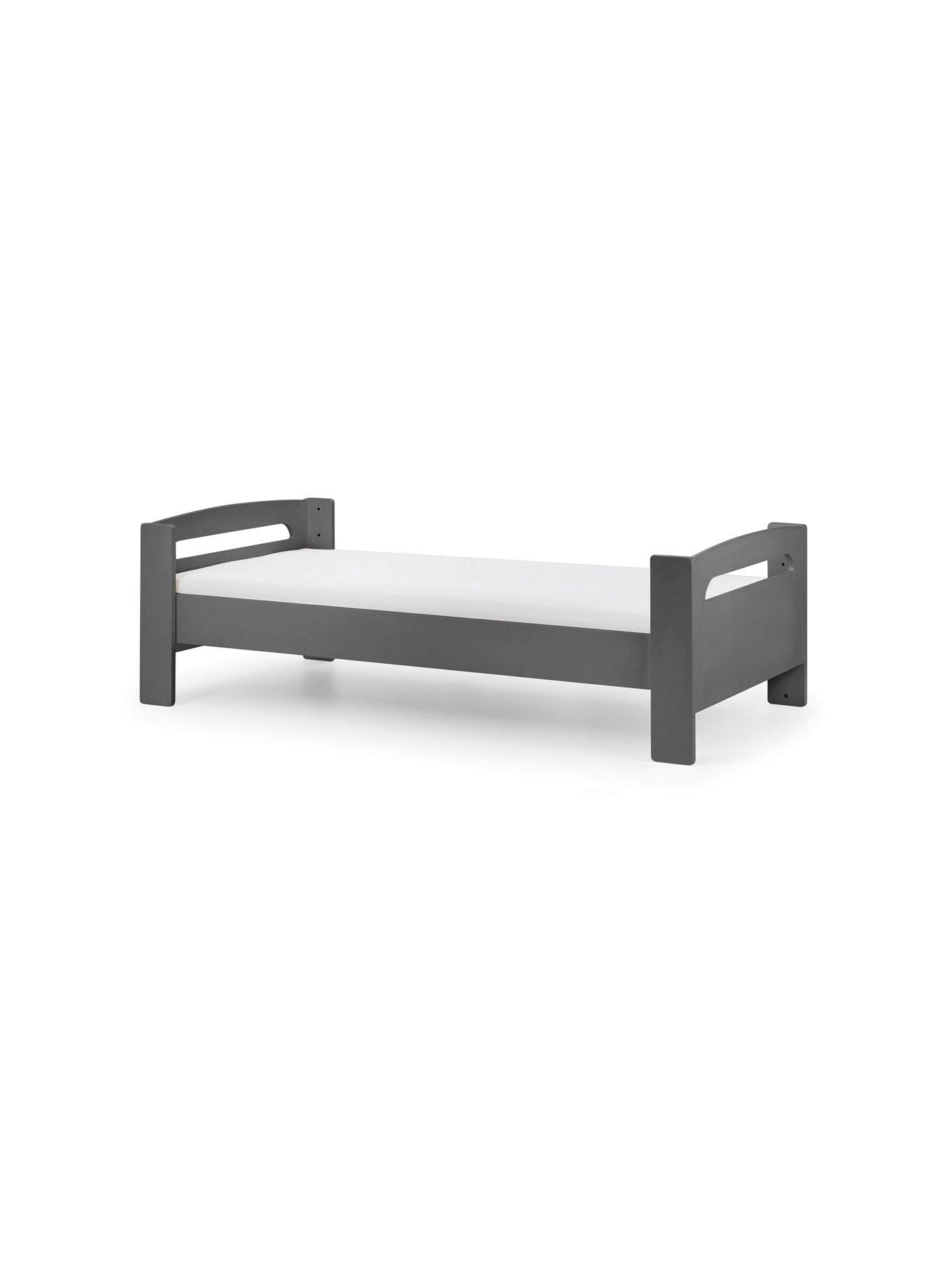 Image 4 of 6 of Julian Bowen Nova Anthracite Midsleeper Bed With Grey Star Tent