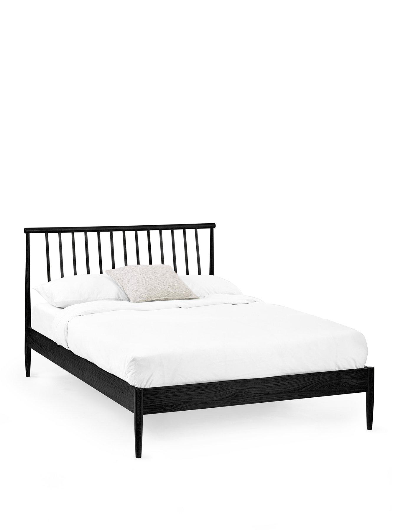  image of julian-bowen-belton-black-spindle-bed
