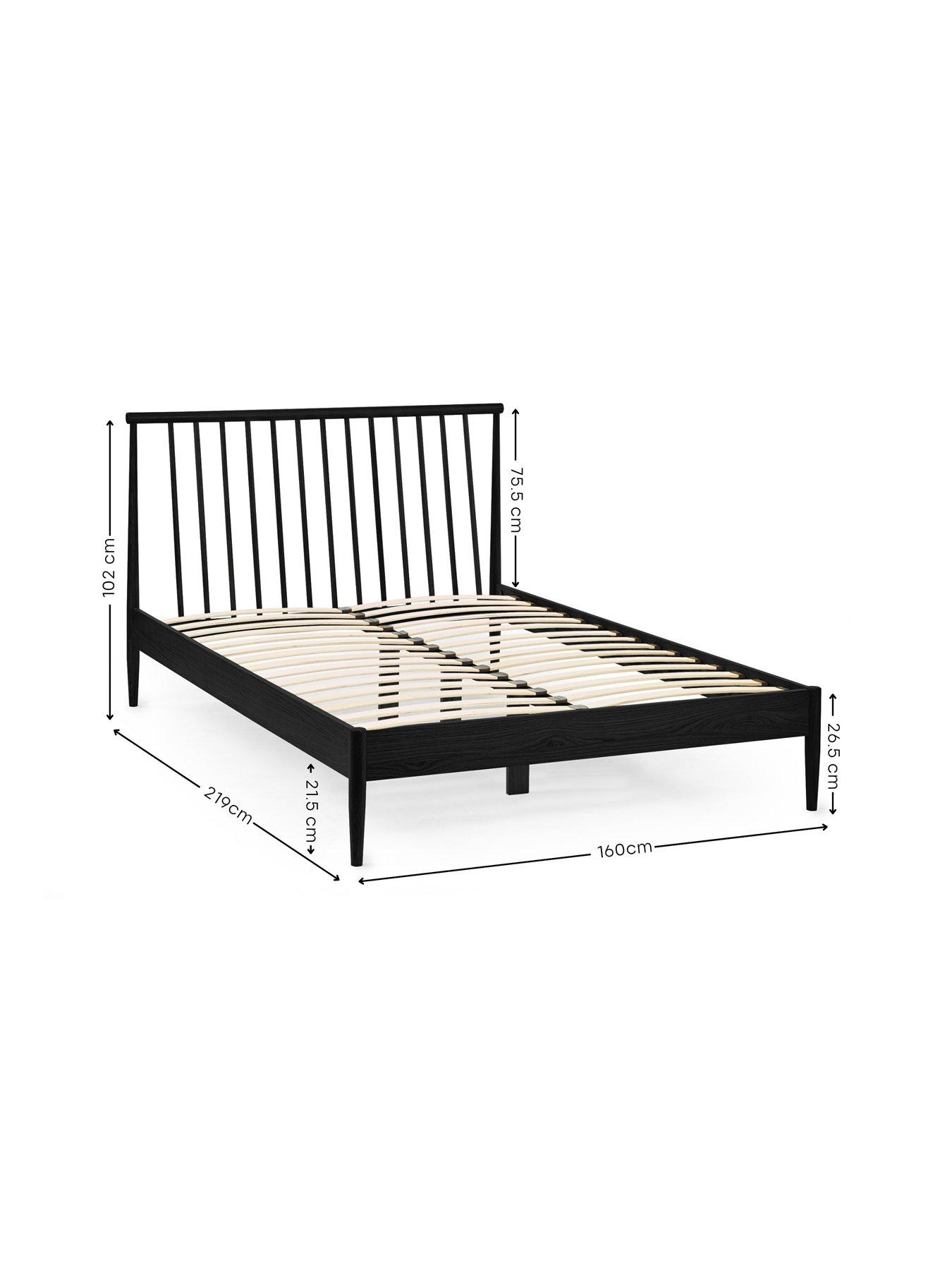 Image 6 of 6 of Julian Bowen Belton Black Spindle Bed
