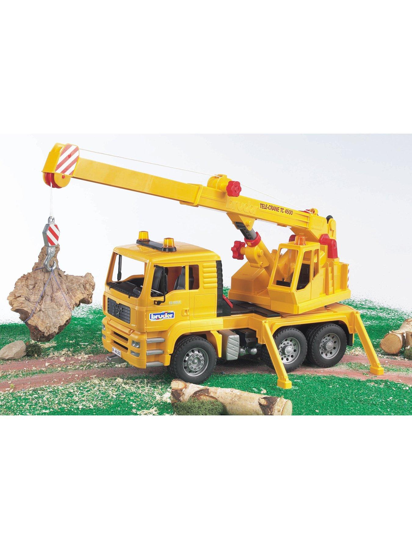  image of bruder-man-tga-crane-truck