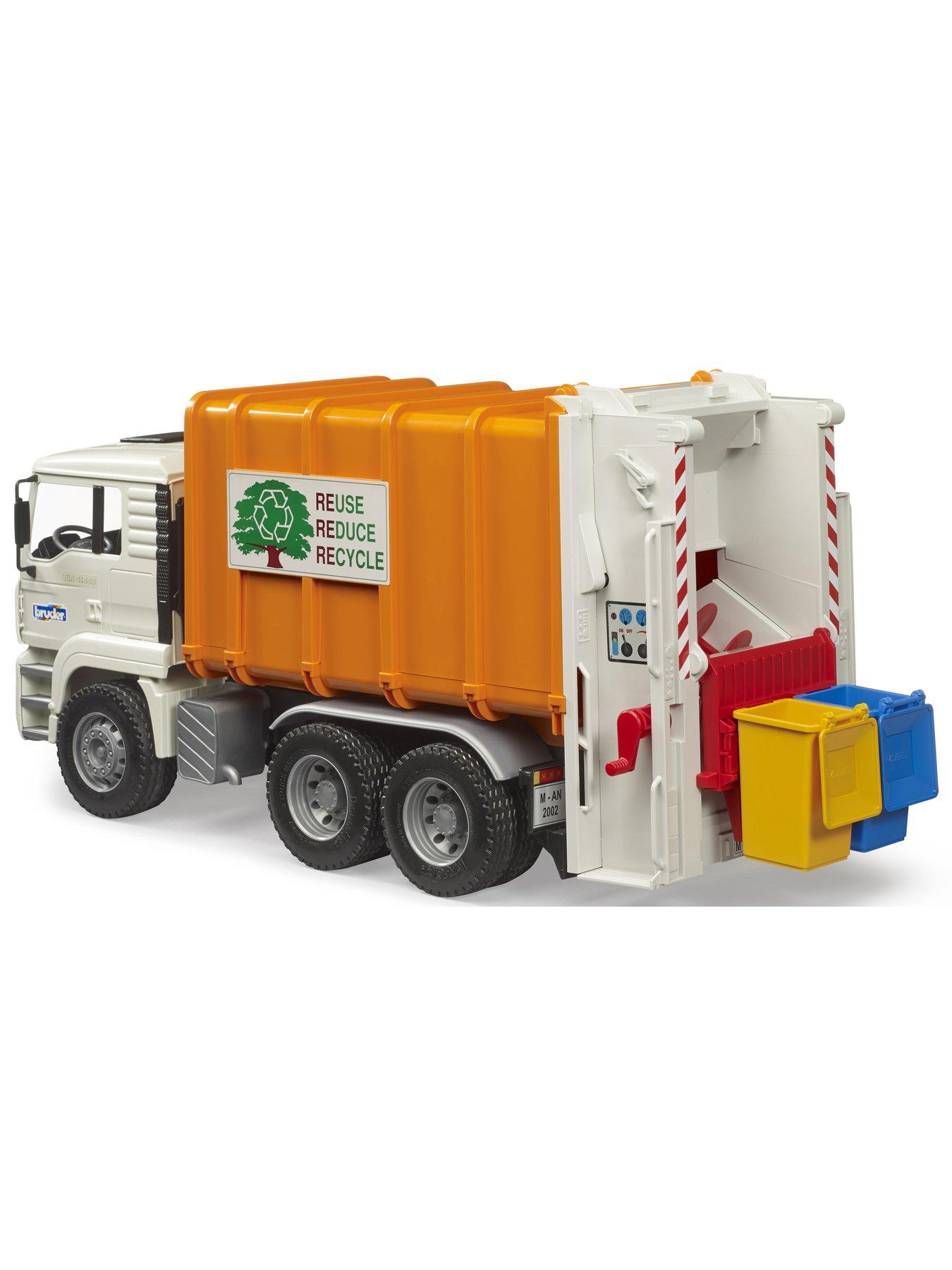 Image 4 of 7 of Bruder MAN TGA Rear loading garbage truck