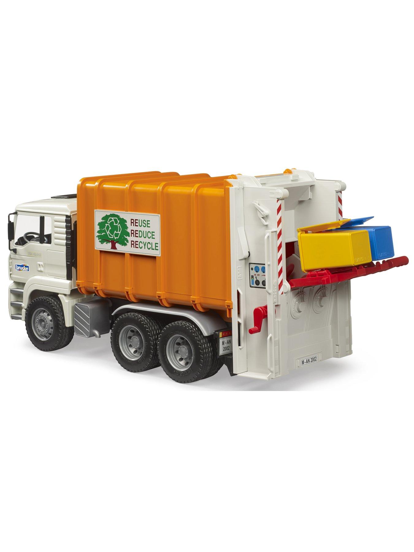 Image 5 of 7 of Bruder MAN TGA Rear loading garbage truck