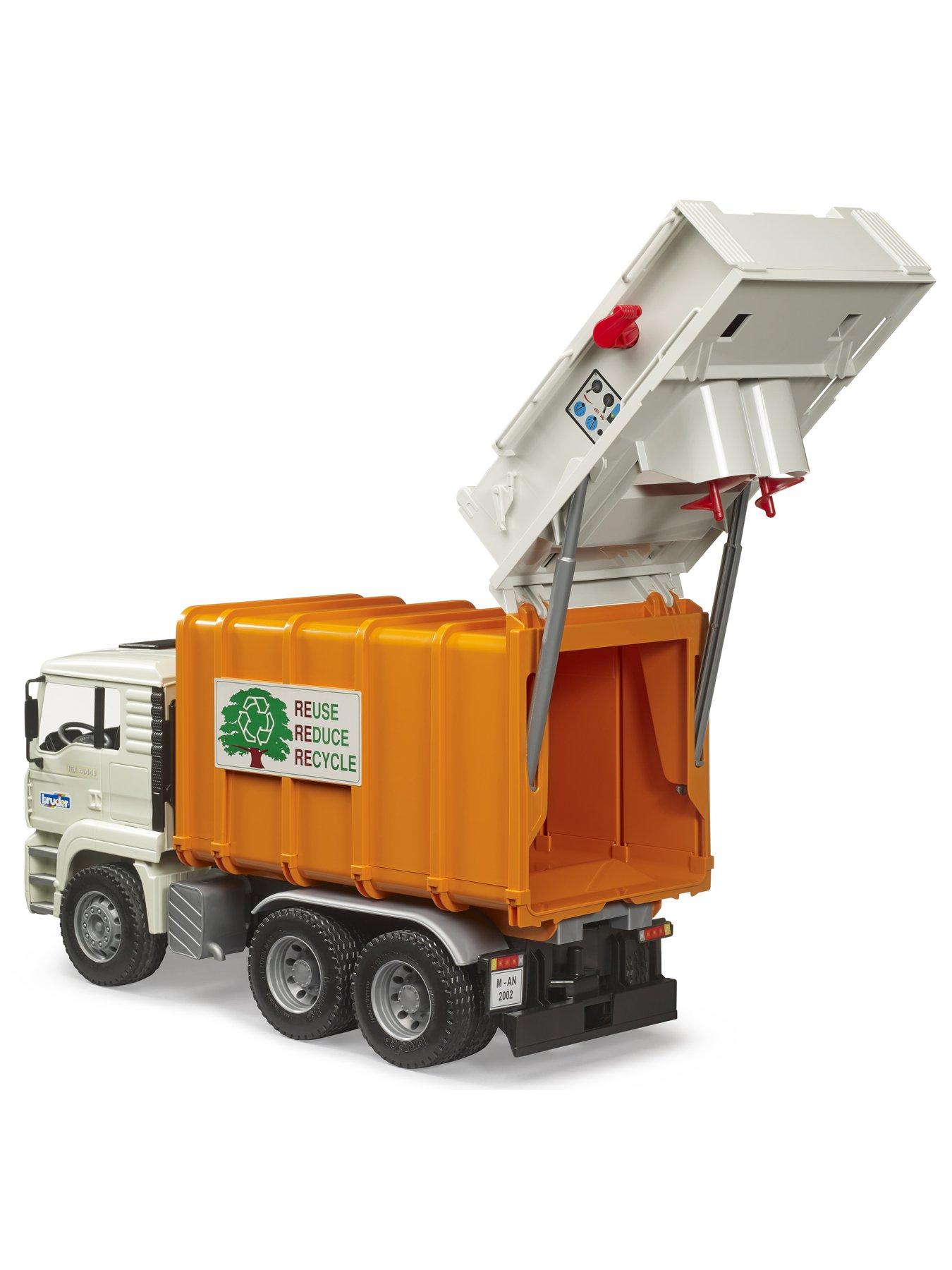 Image 6 of 7 of Bruder MAN TGA Rear loading garbage truck