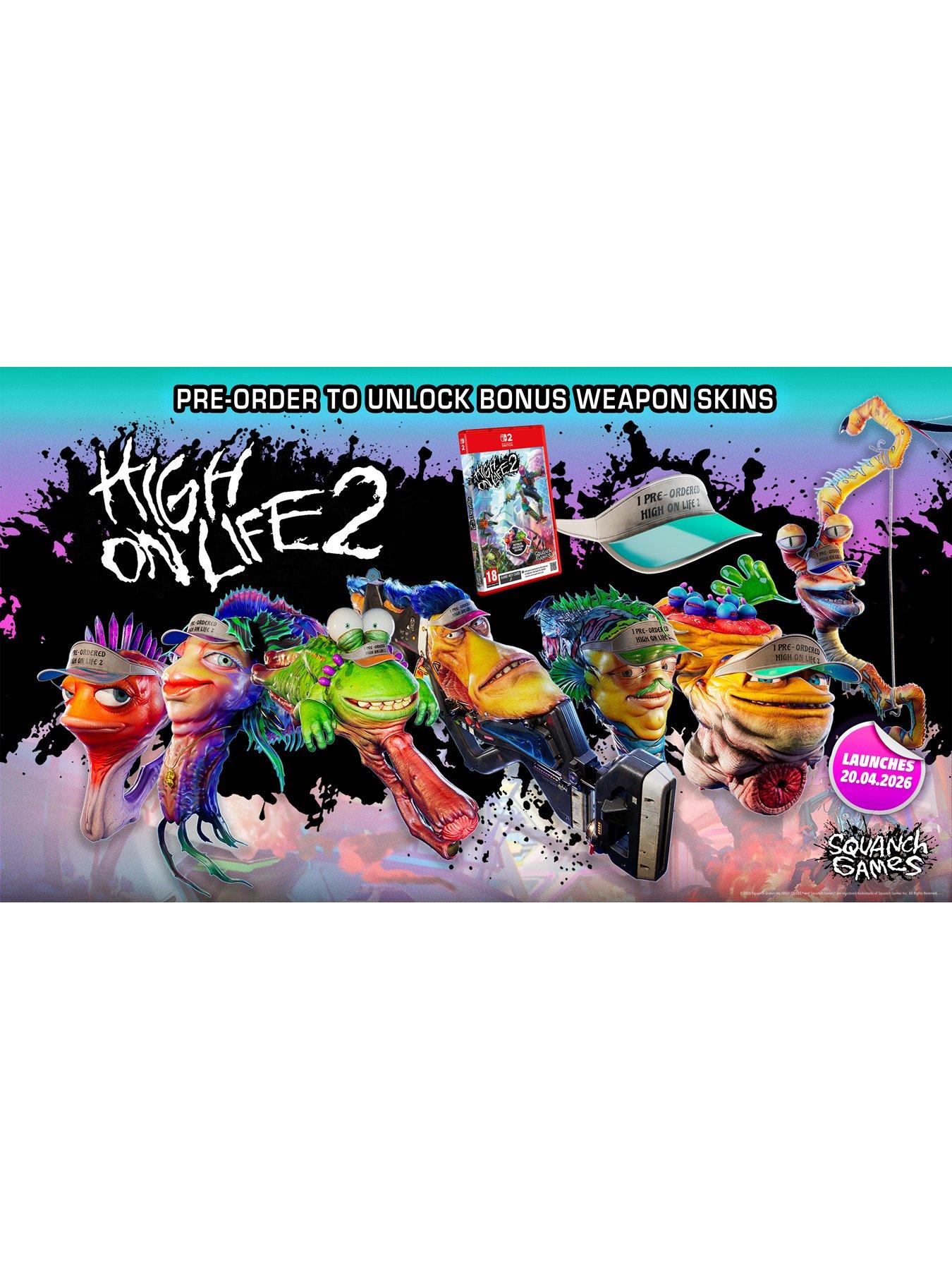 Image 2 of 7 of Nintendo Switch 2 High on Life 2