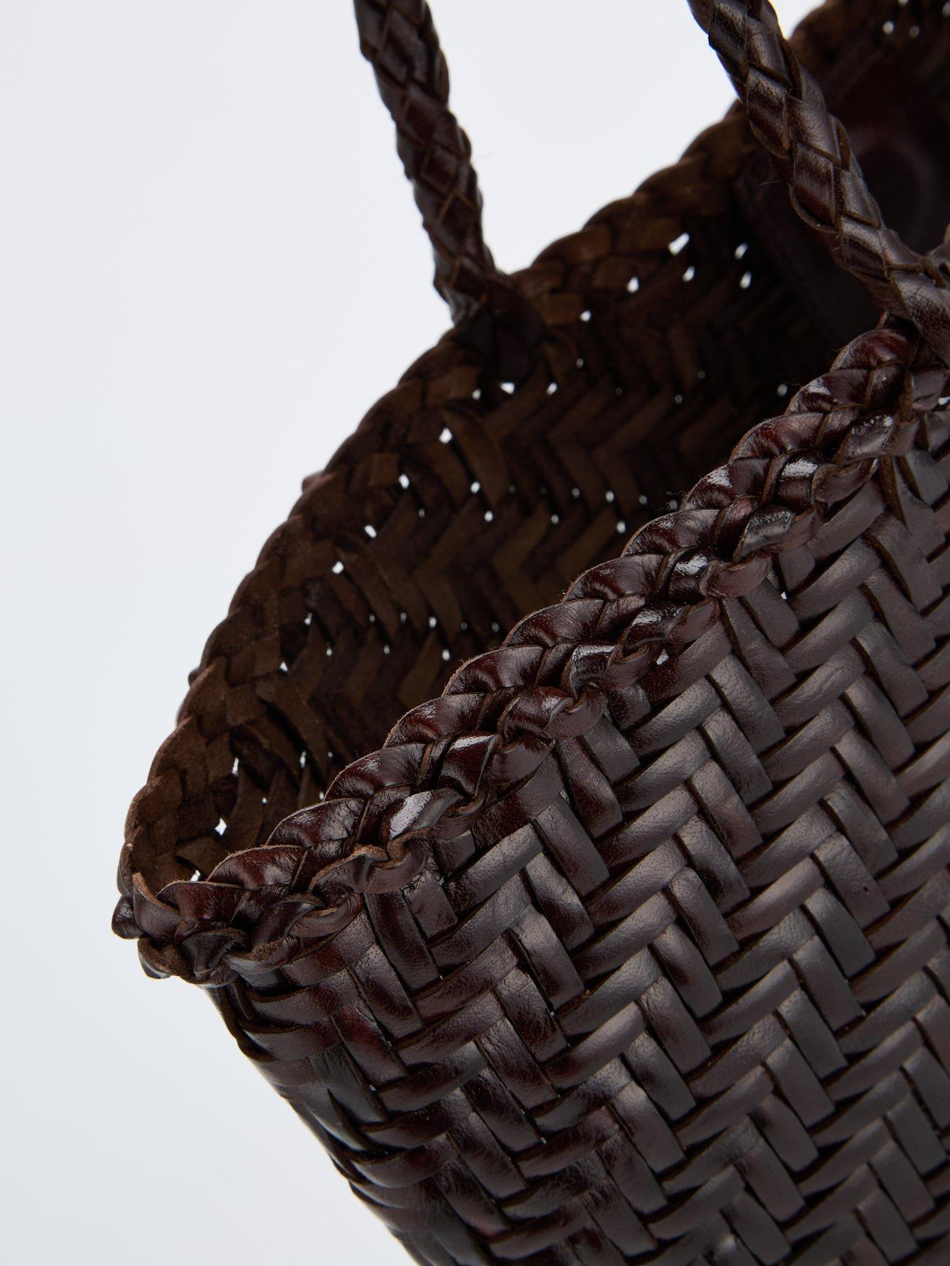  image of ellyla-rhia-loose-weave-tote-brown