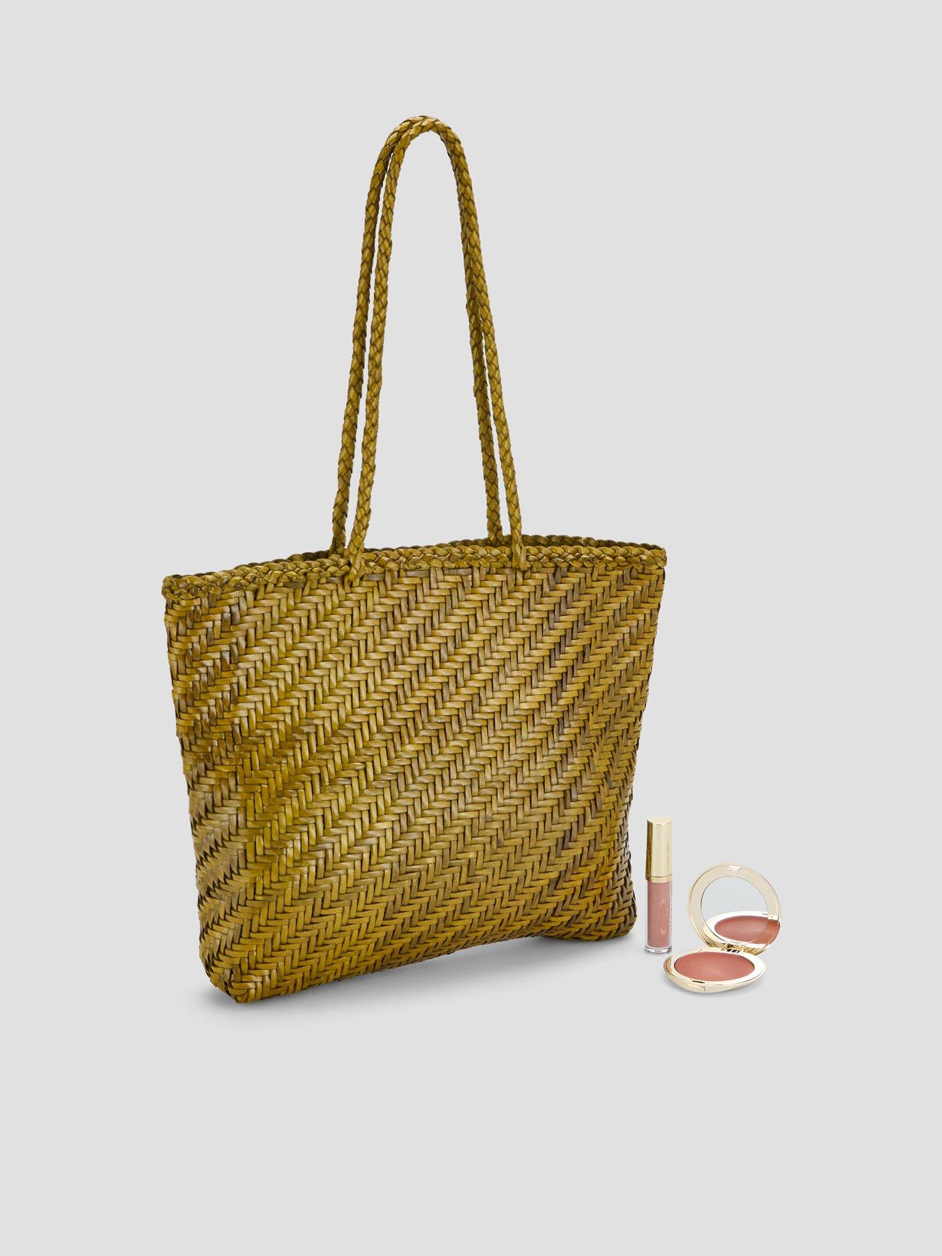 Image 2 of 6 of Ellyla Rhia Loose Weave Tote - Brown