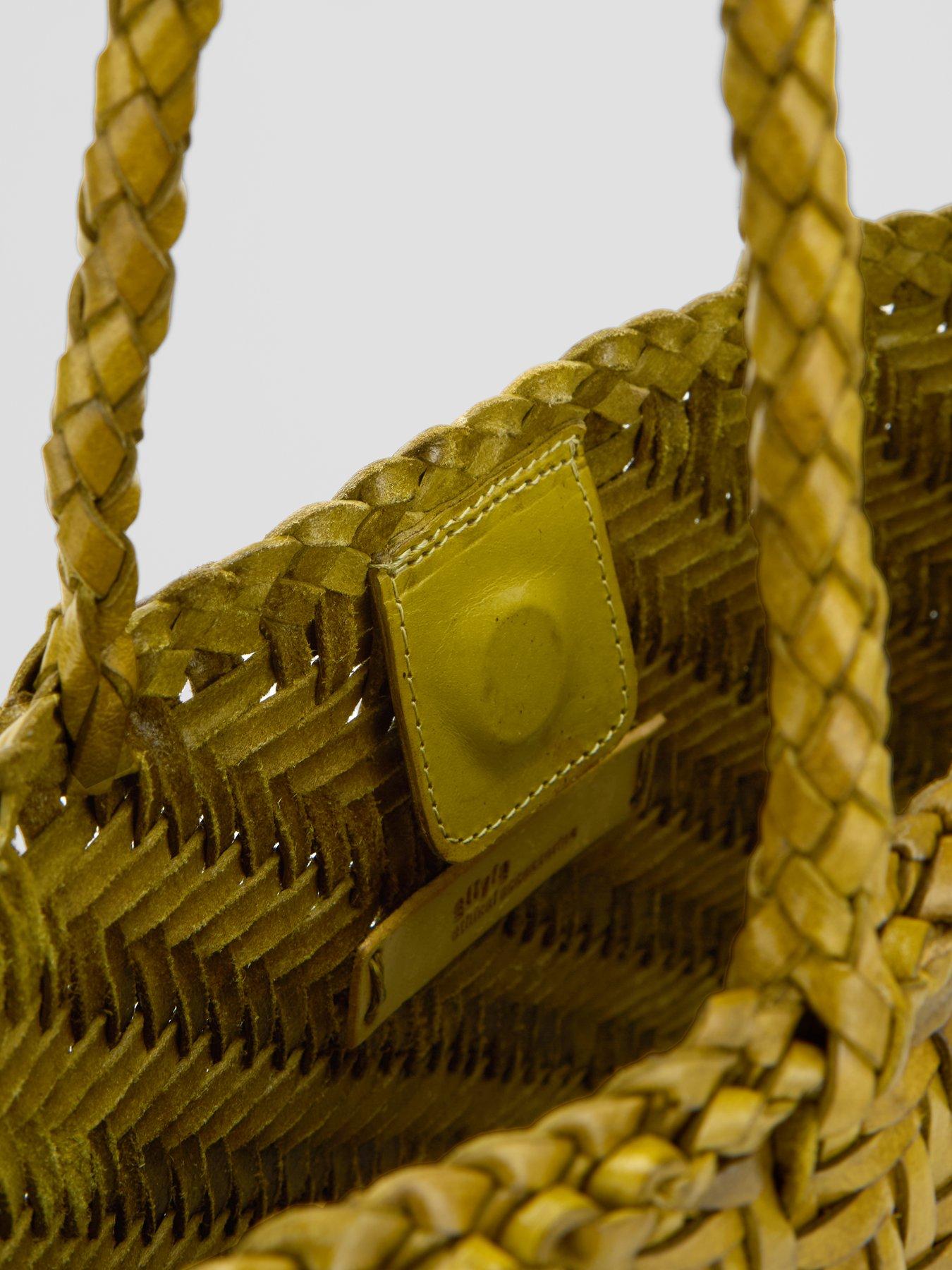 Image 4 of 6 of Ellyla Rhia Loose Weave Tote - Brown
