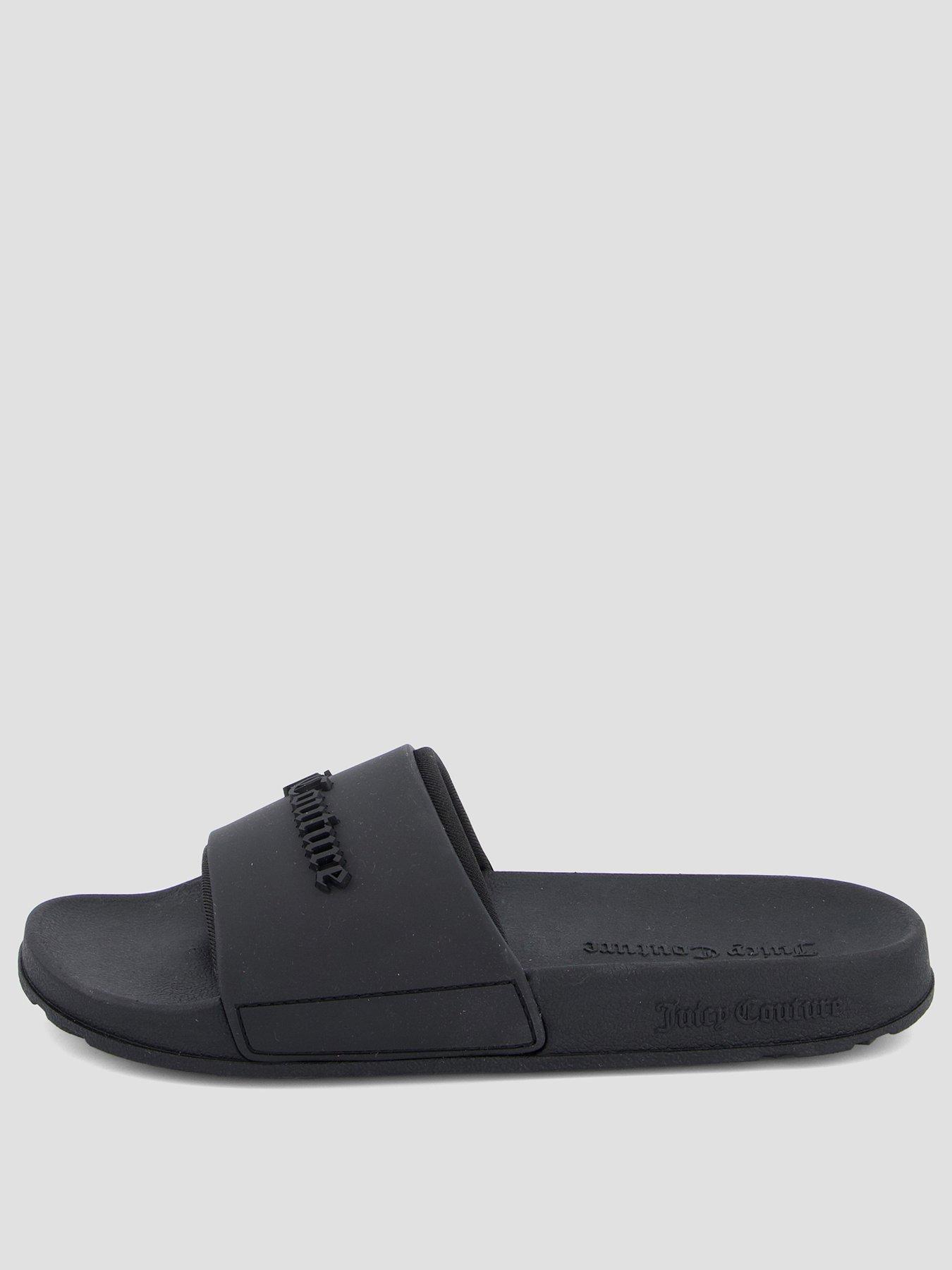 Image 2 of 7 of Juicy Couture Breanna Stacked Slider - Black