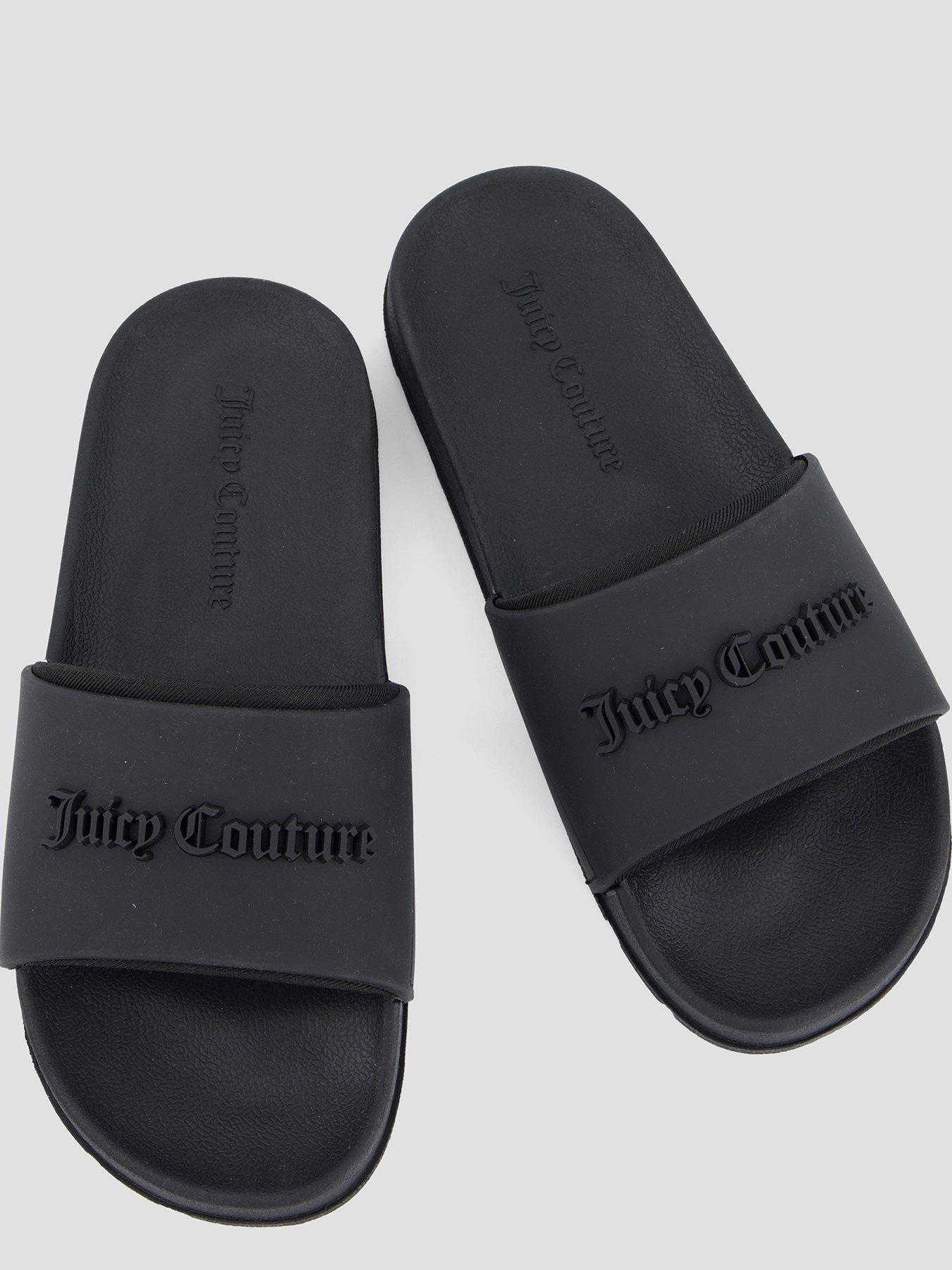 Image 3 of 7 of Juicy Couture Breanna Stacked Slider - Black