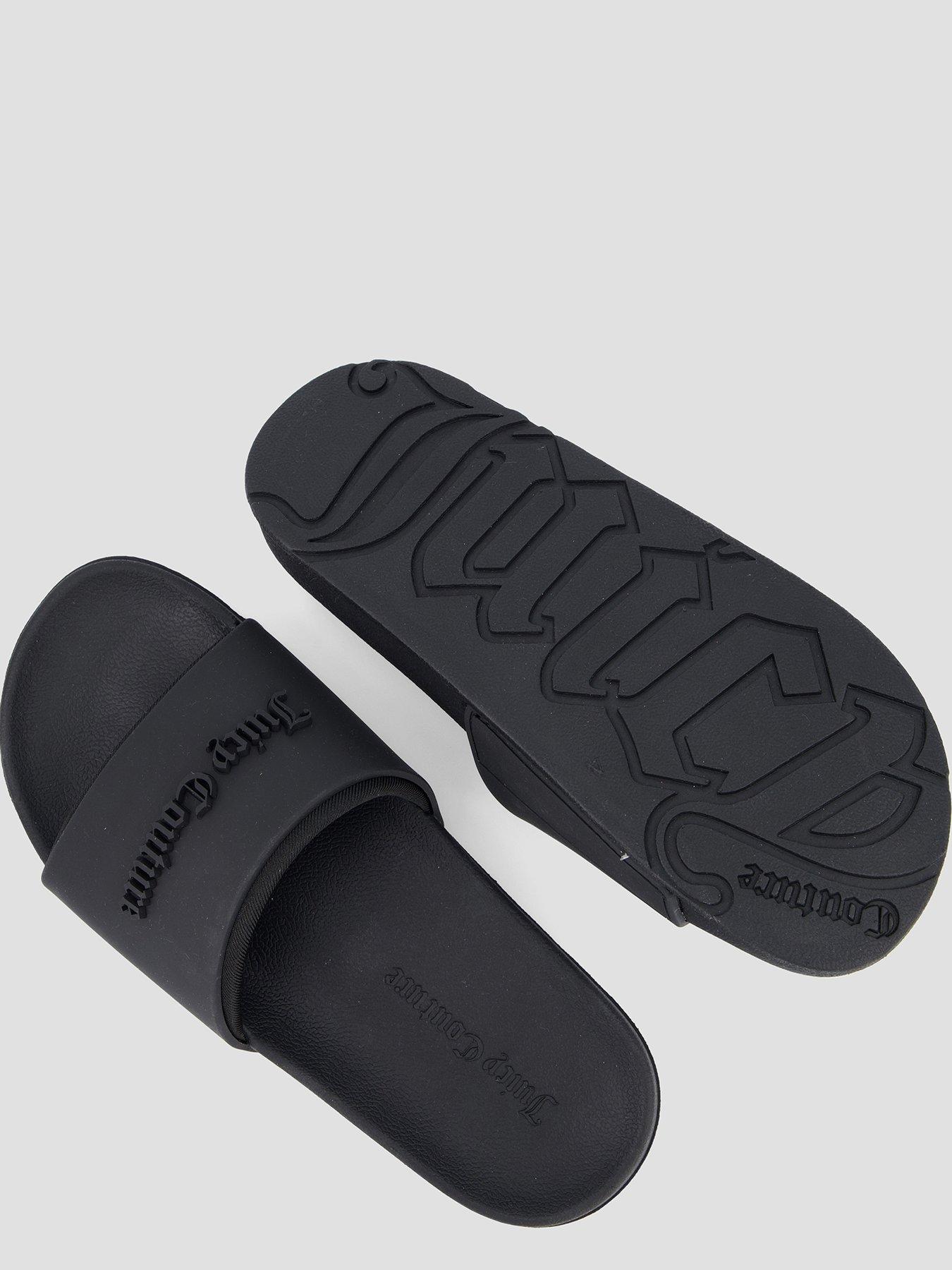 Image 4 of 7 of Juicy Couture Breanna Stacked Slider - Black