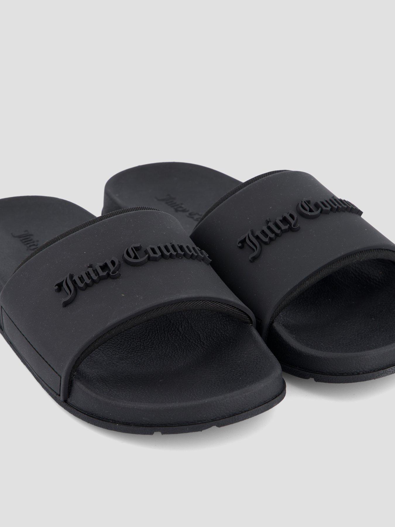 Image 5 of 7 of Juicy Couture Breanna Stacked Slider - Black
