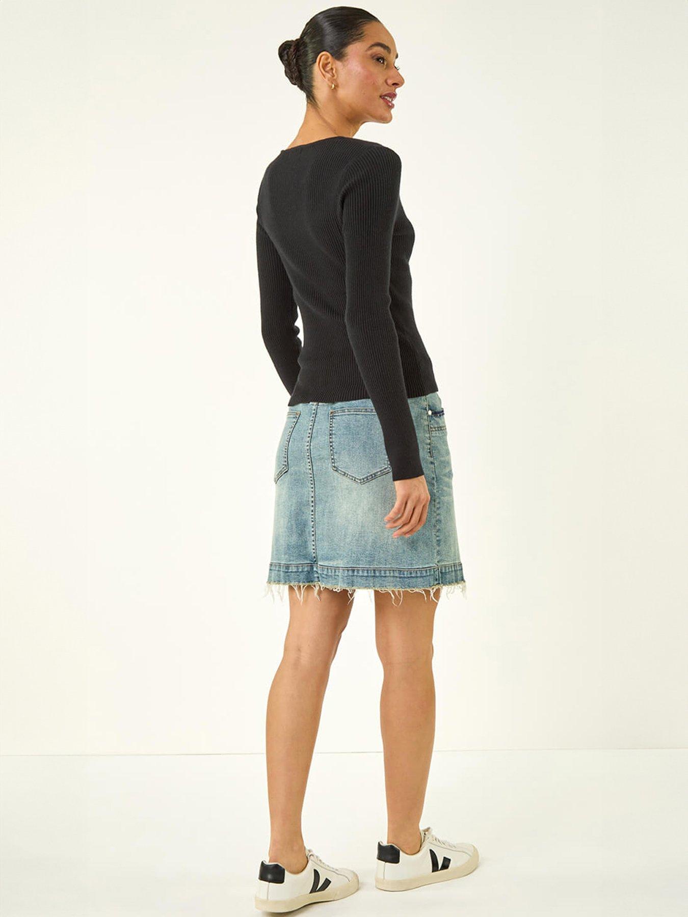  image of roman-dusk-ribbed-knitted-top