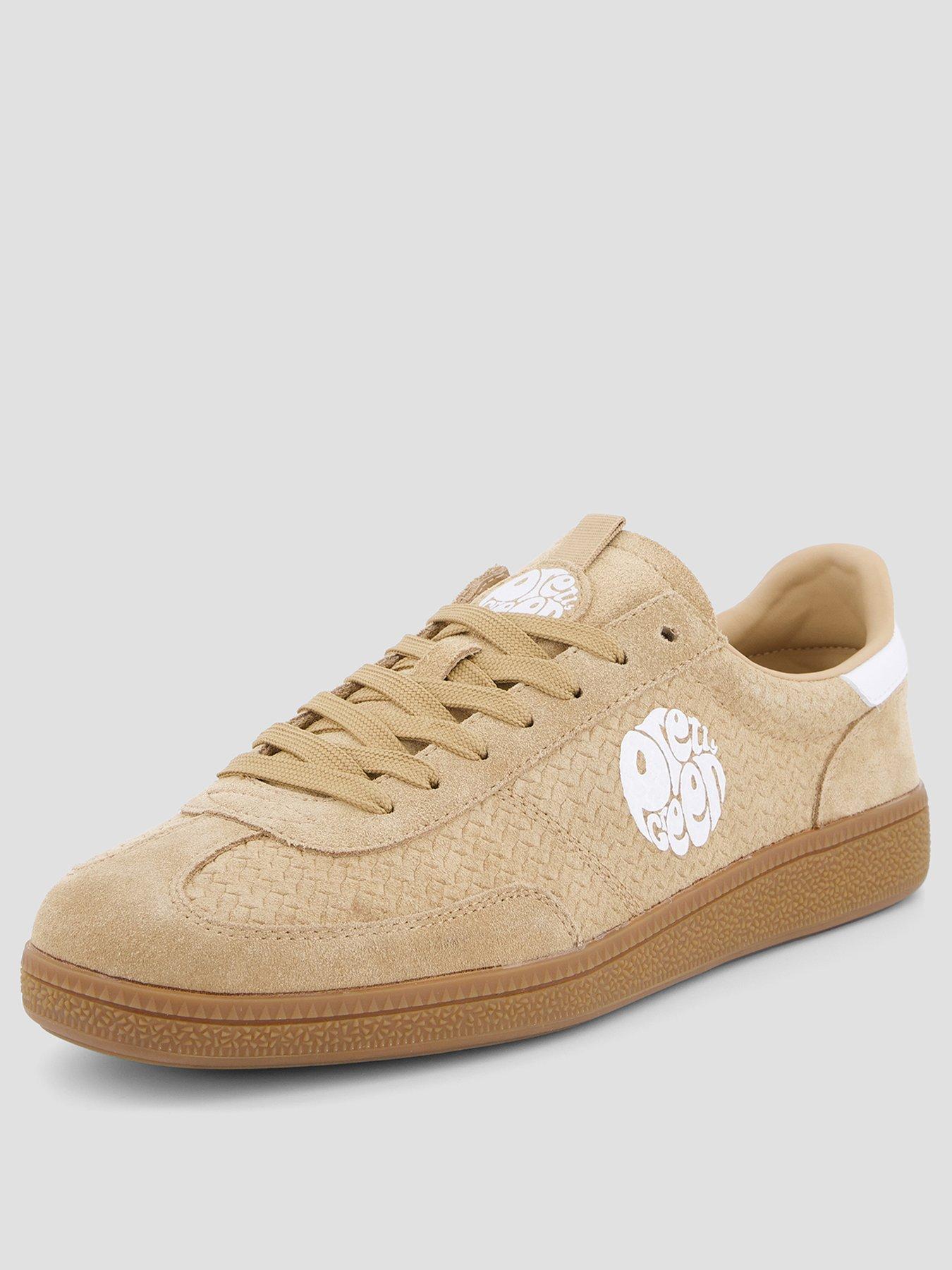 Image 2 of 7 of Pretty Green Ramblas Trainers - Beige