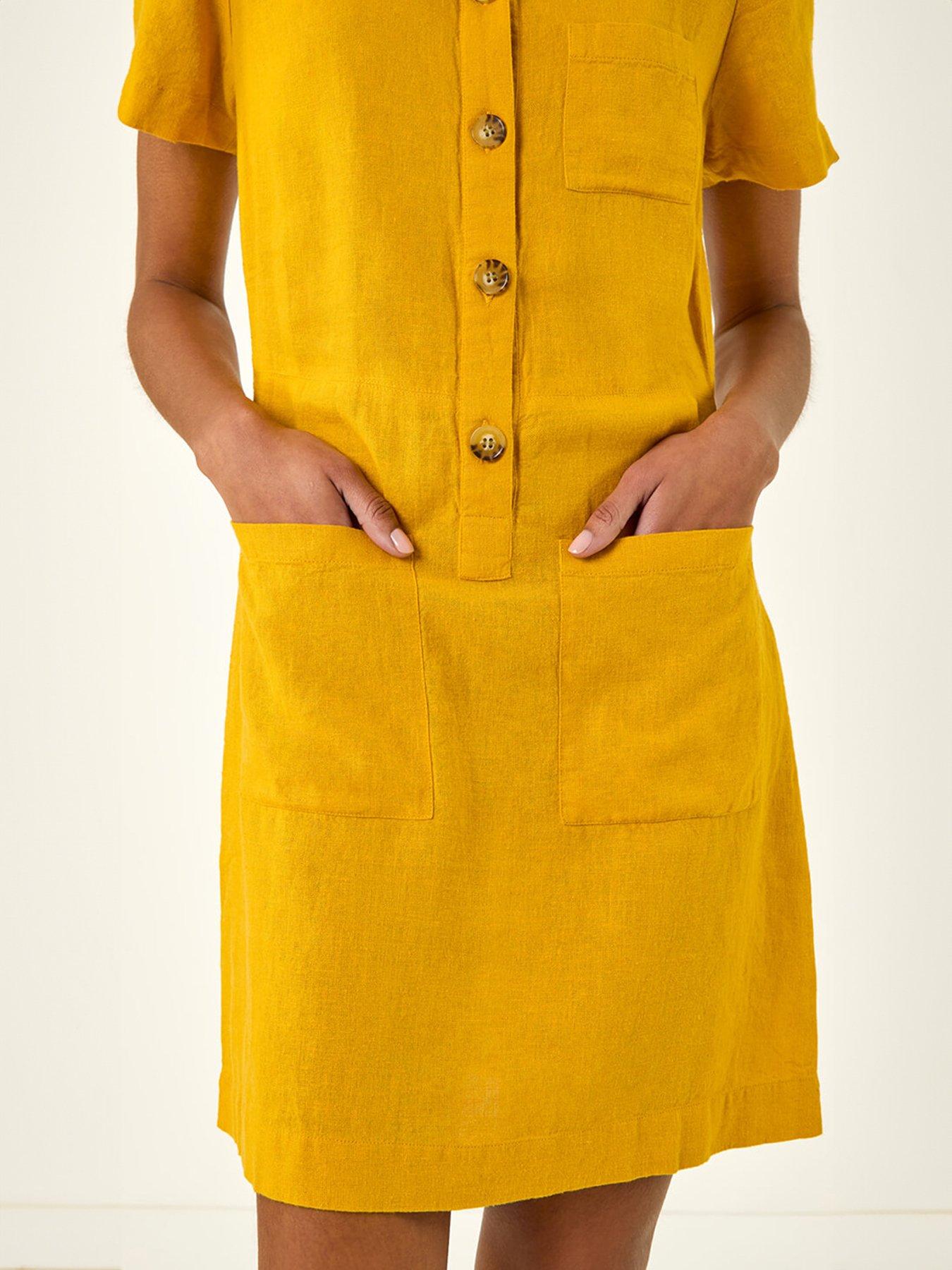  image of roman-buttoned-mini-shirt-dress