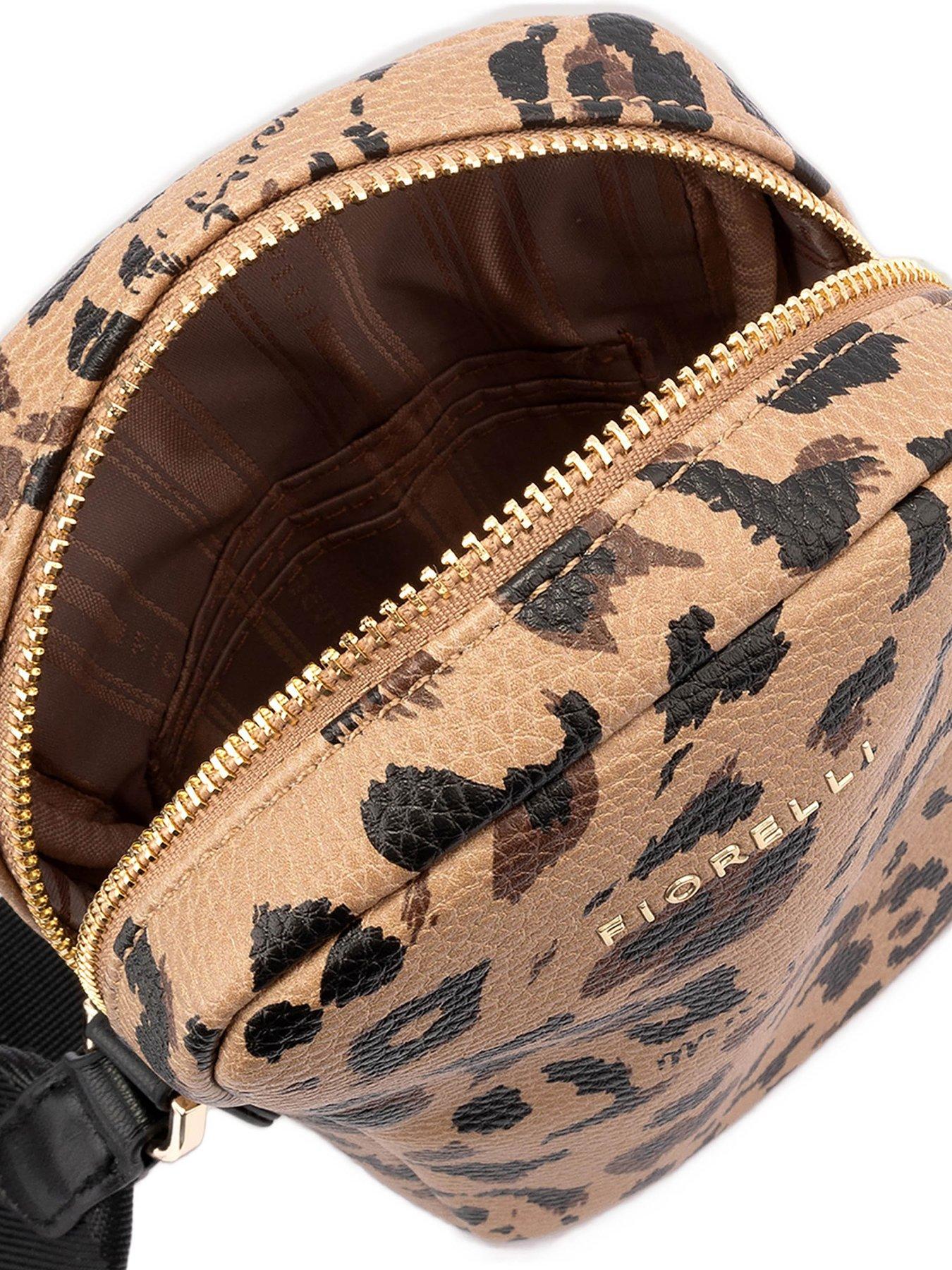 Image 4 of 4 of Fiorelli Effie Webbed Phone Crossbody - Brown