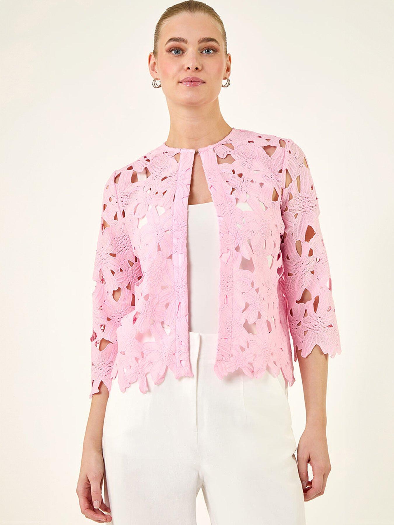  image of roman-crochet-lace-jacket
