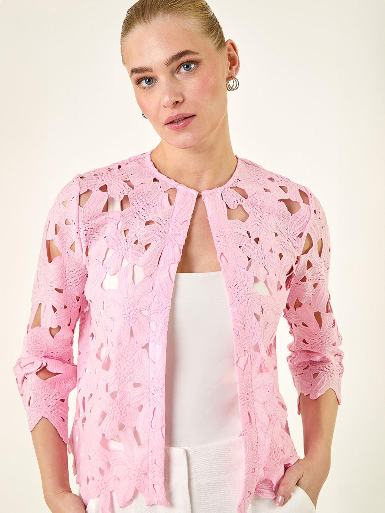  image of roman-crochet-lace-jacket
