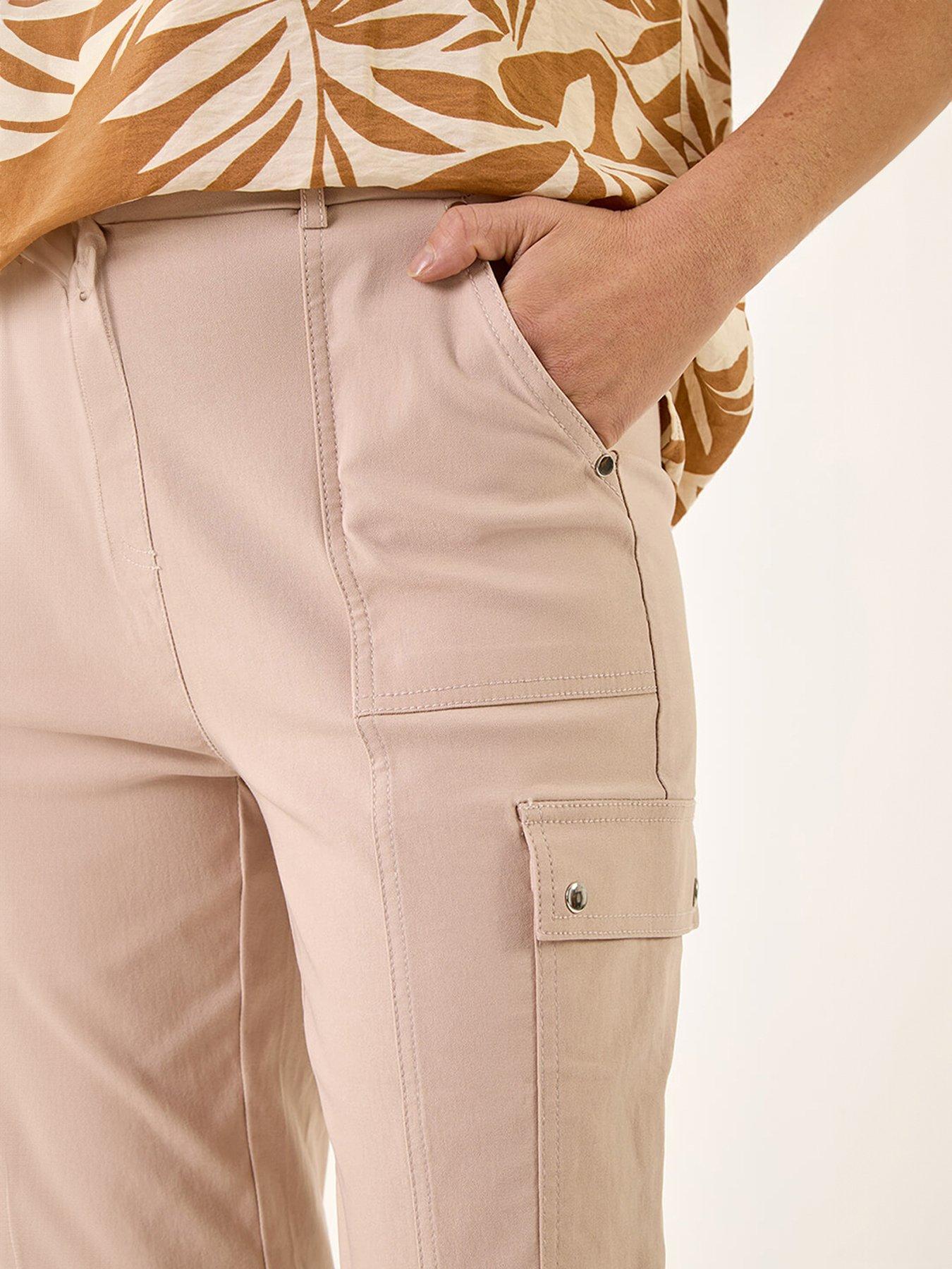  image of roman-cropped-cargo-bengaline-trouser