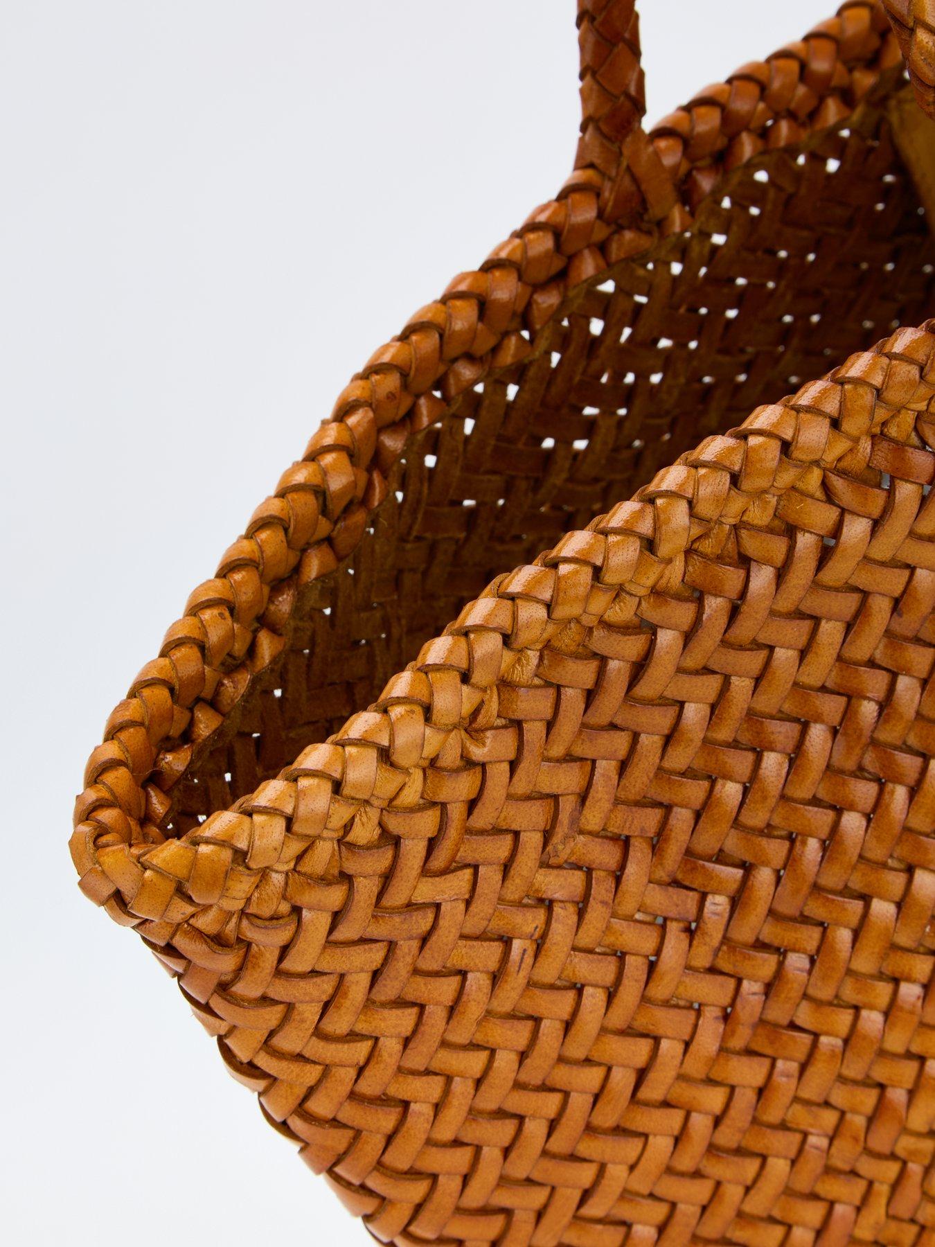 Image 3 of 6 of Ellyla Amora Small Woven Shoulder Bag - Yellow