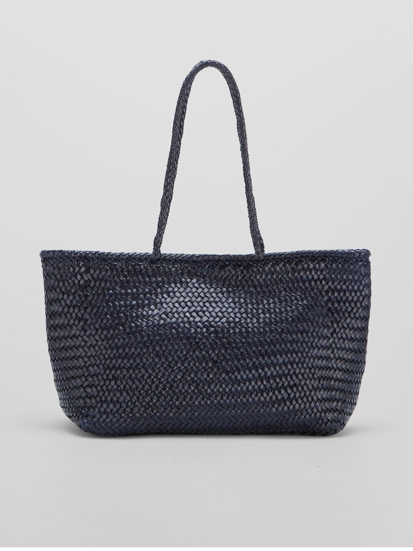 Image 1 of 6 of Ellyla Amora Small Woven Shoulder Bag