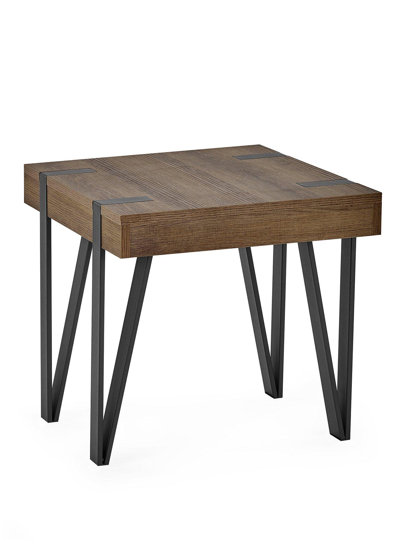  image of julian-bowen-troy-50cm-side-table