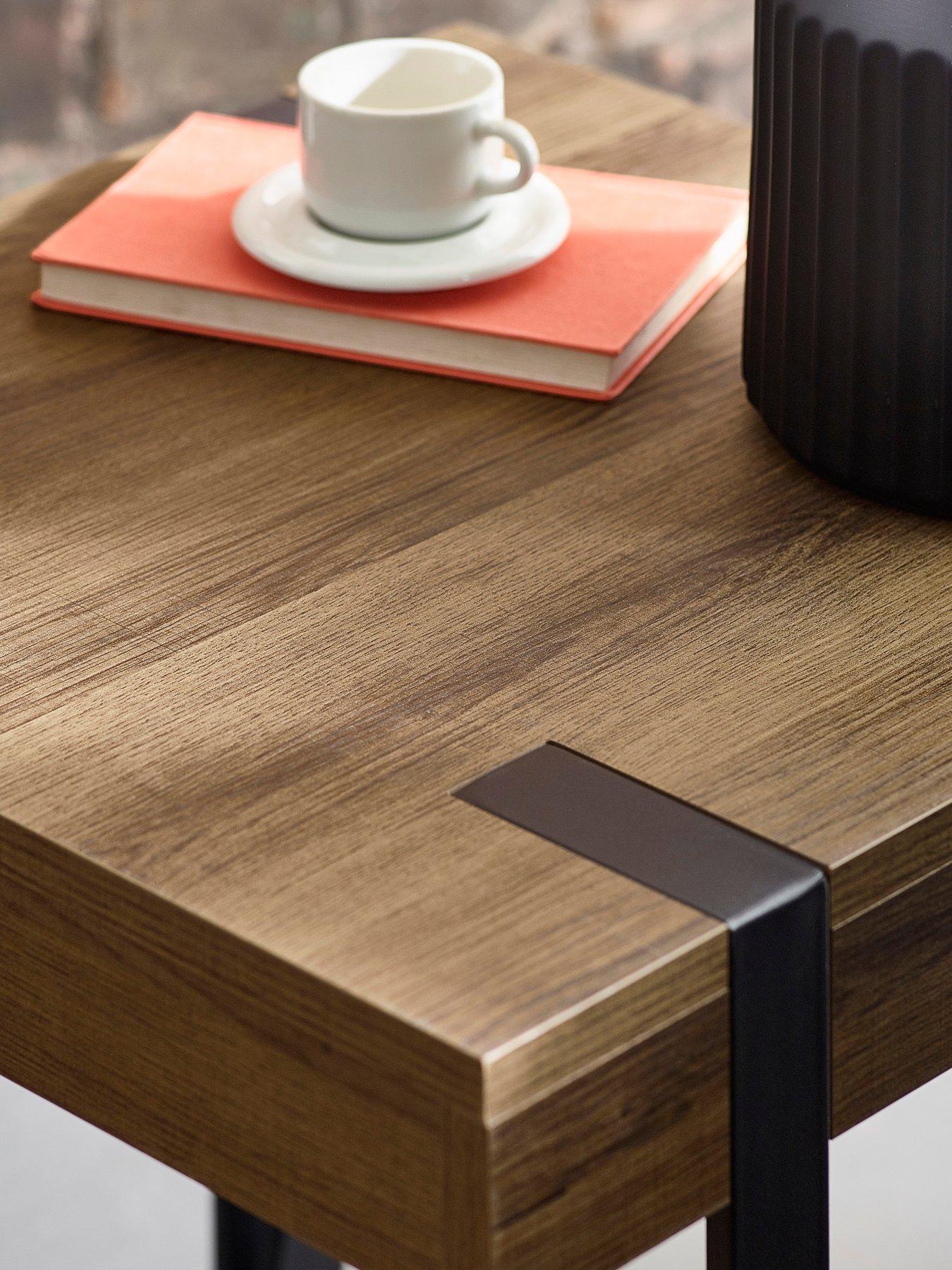  image of julian-bowen-troy-50cm-side-table