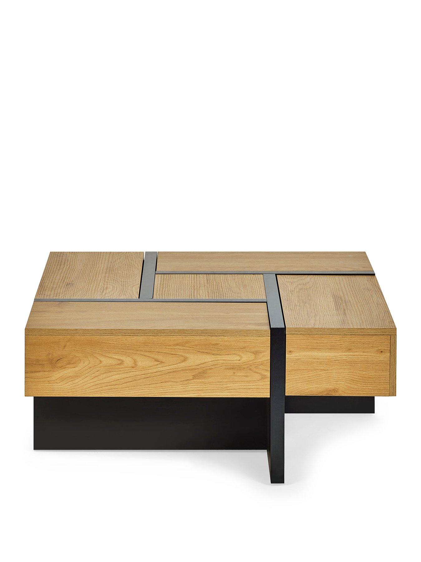  image of julian-bowen-tahoe-80cm-storage-coffee-table