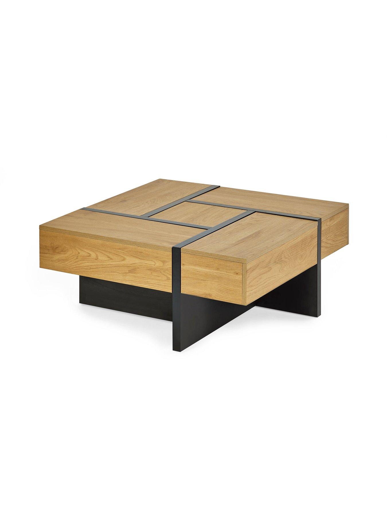  image of julian-bowen-tahoe-80cm-storage-coffee-table