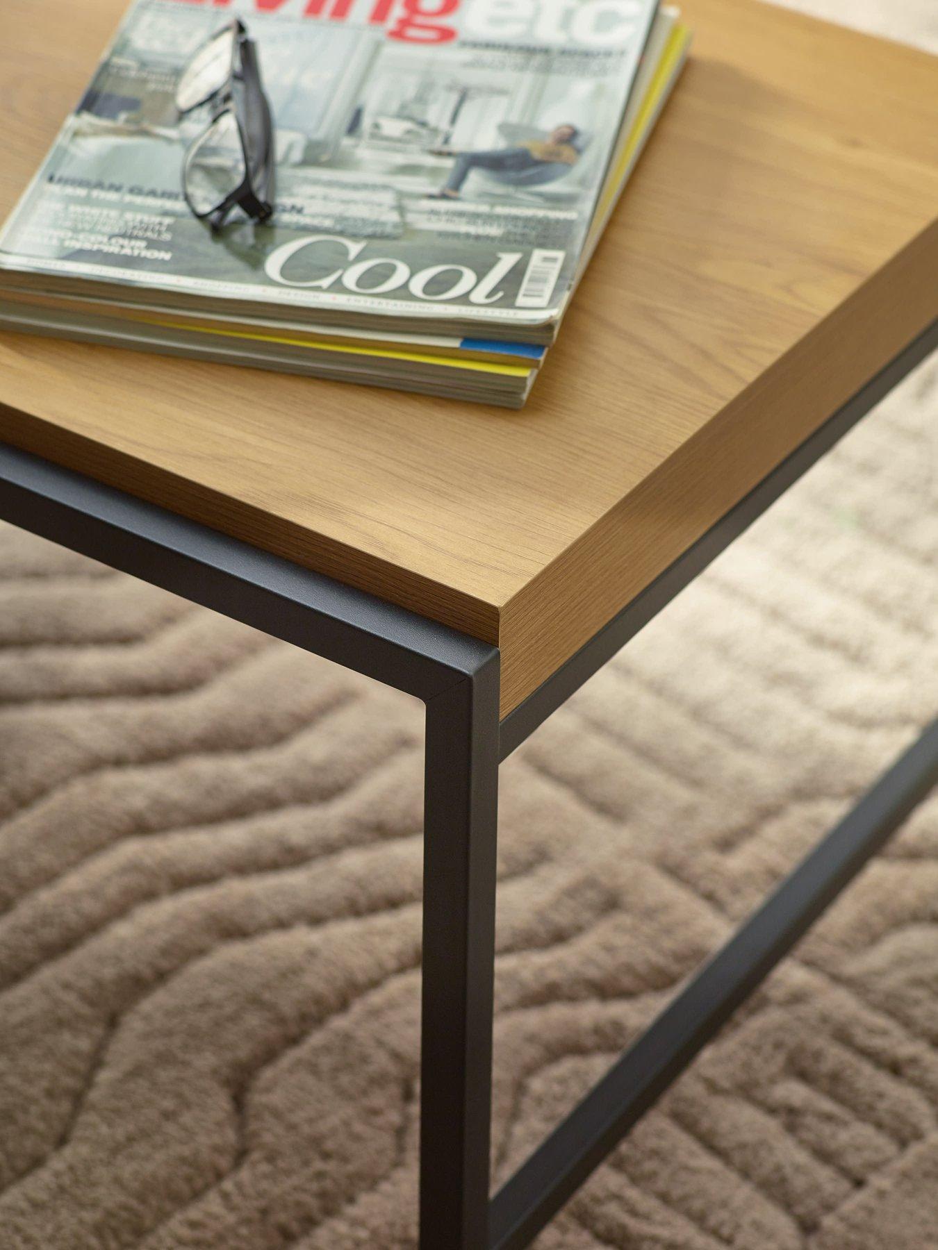  image of julian-bowen-reuben-110cm-tray-coffee-table