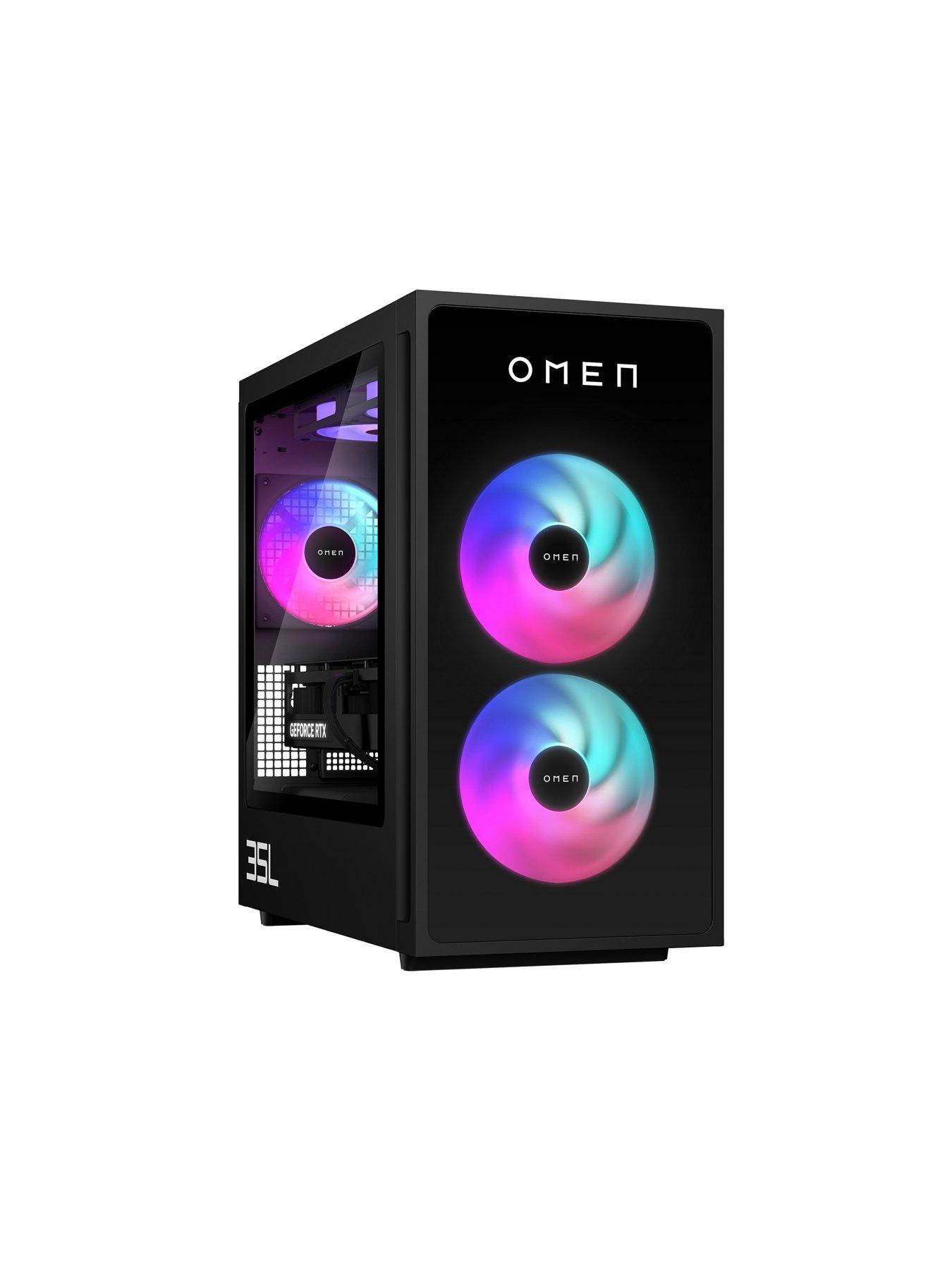  image of hp-gt16-0027na-gaming-desktop-geforce-rtx-5060-ti-amd-ryzen-5-16gb-ram-1tb-black