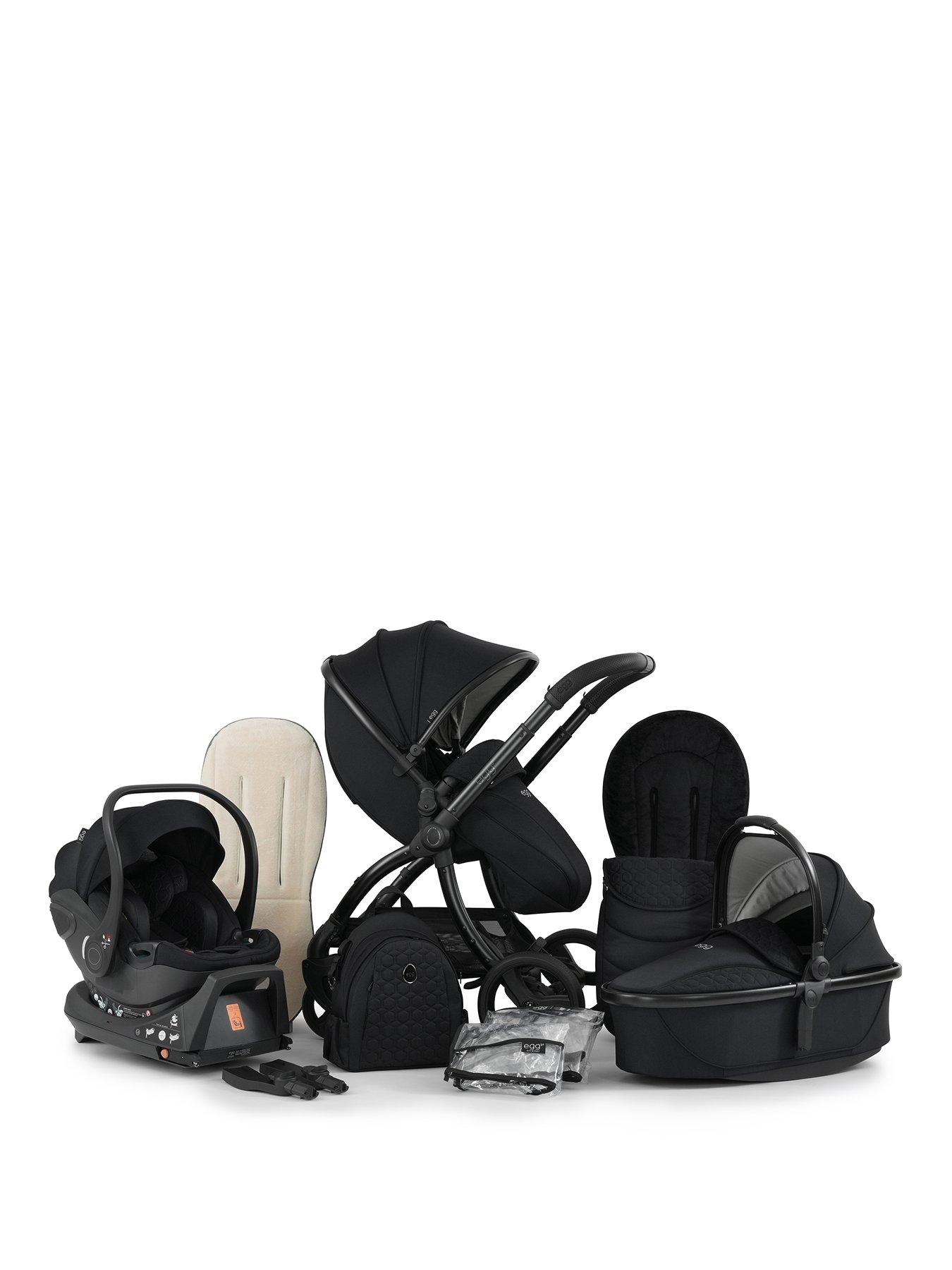 egg3 Luxury Bundle with egg shell Car Seat - Panther