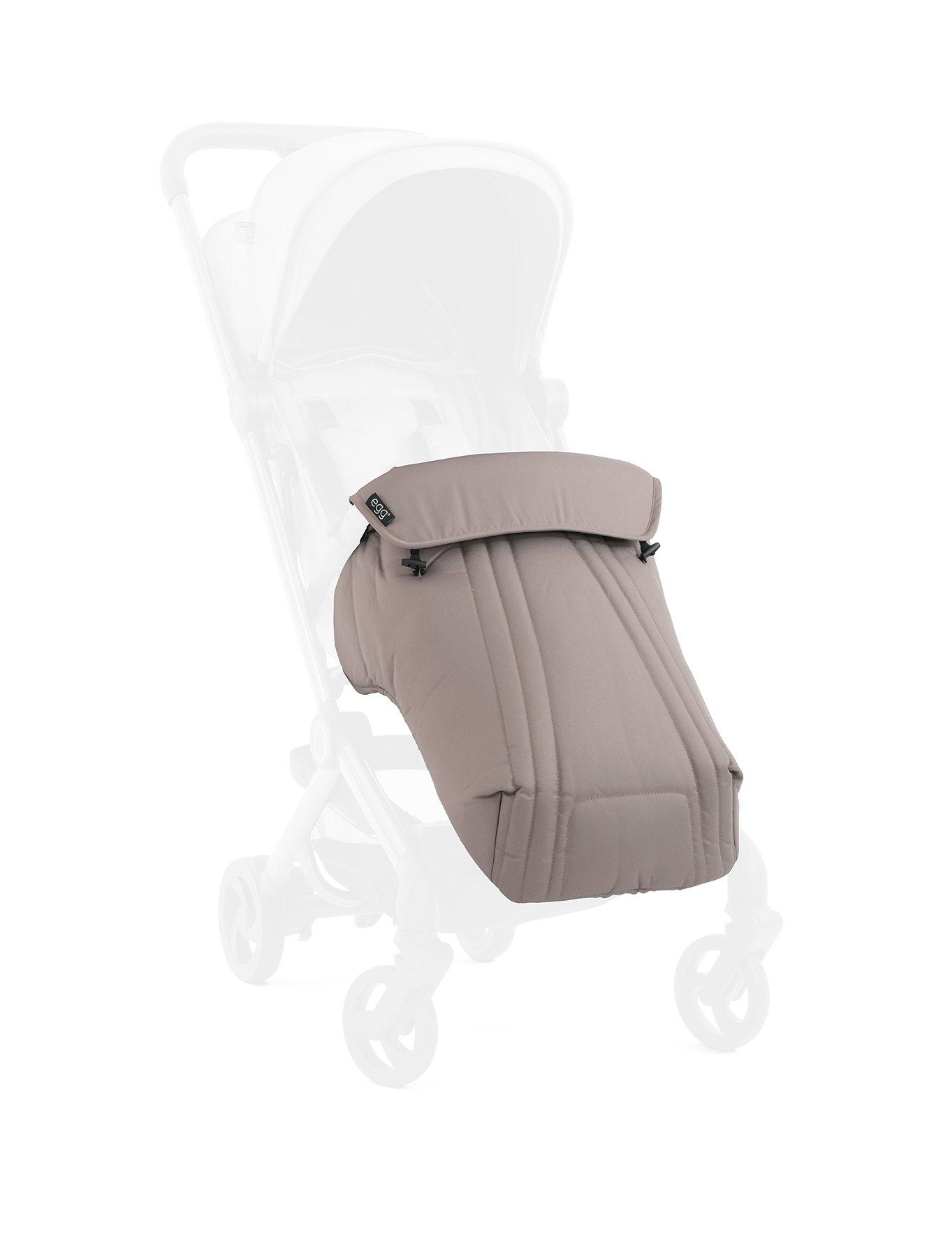 Egg egg Sky Footmuff - Taupe