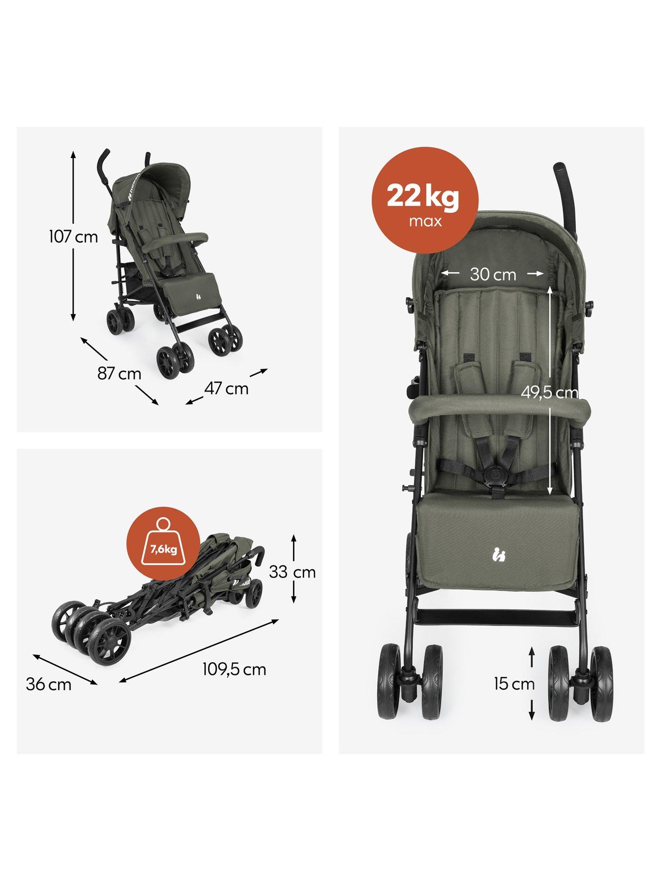  image of hauck-fold-n-care-stroller-olive
