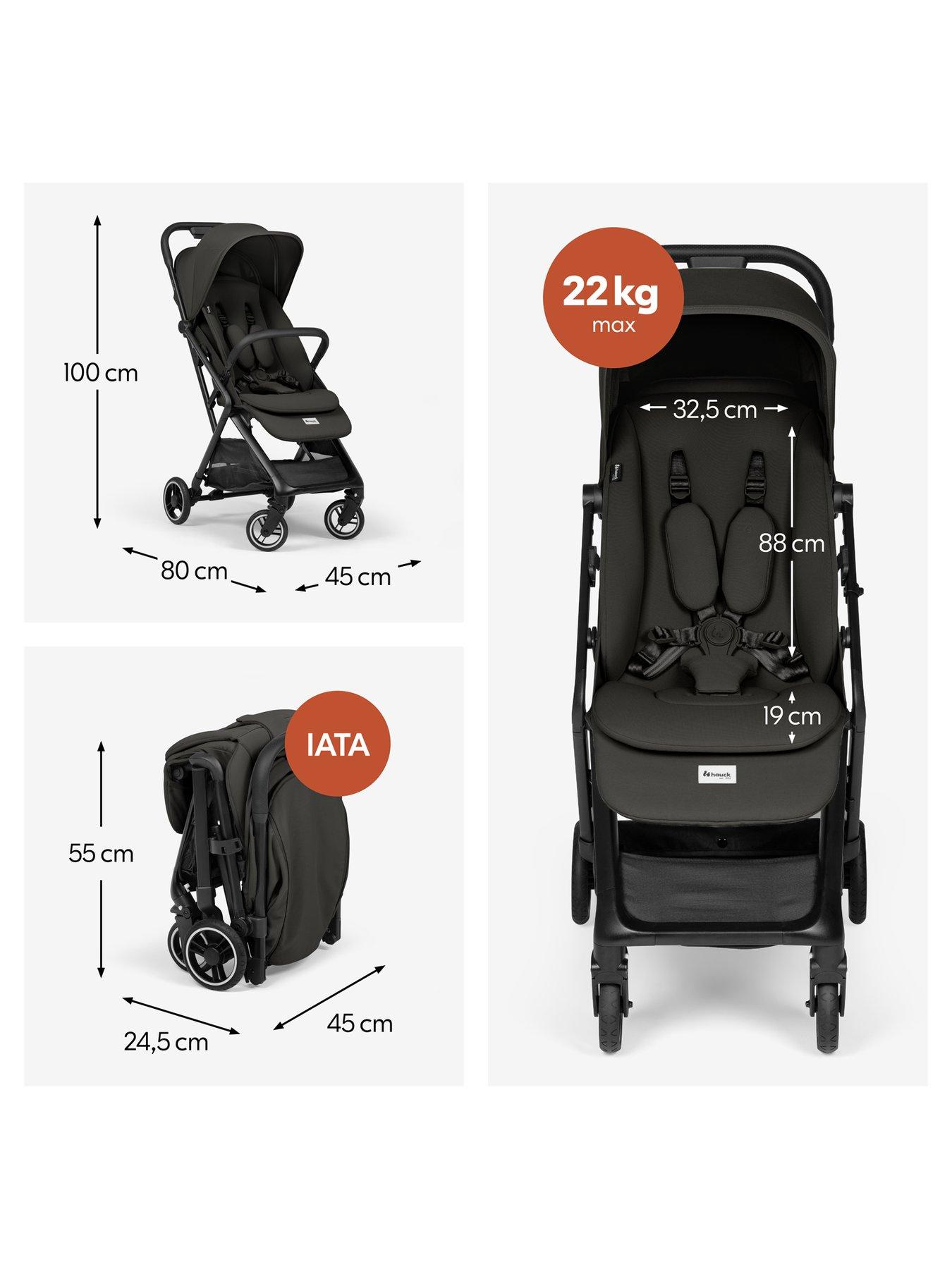  image of hauck-fly-n-care-stroller-black