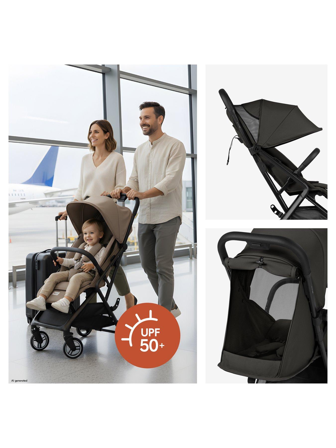 Hauck Fly N Care Stroller - Black | Littlewoods