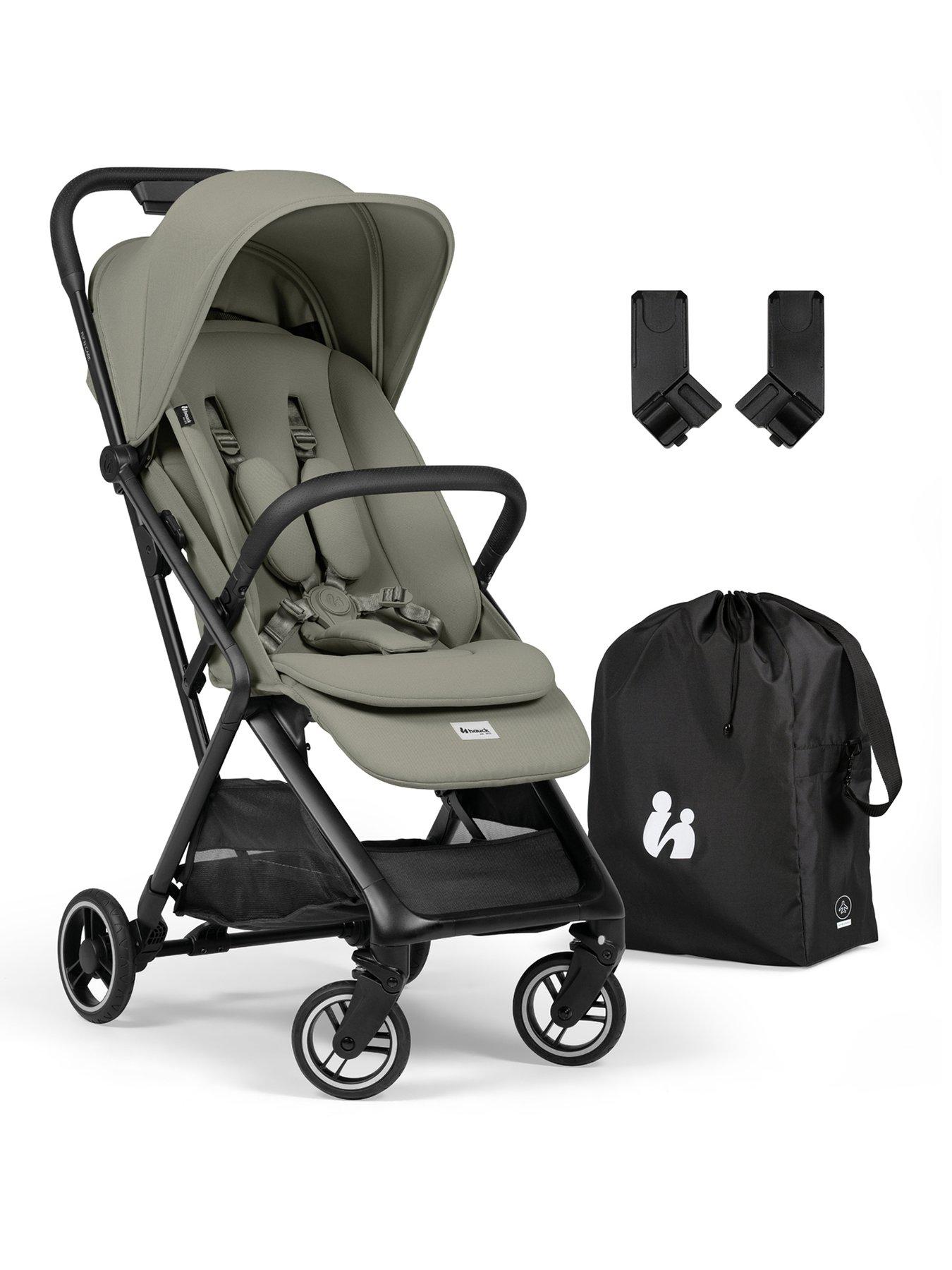  image of hauck-fly-n-care-stroller-sage-green